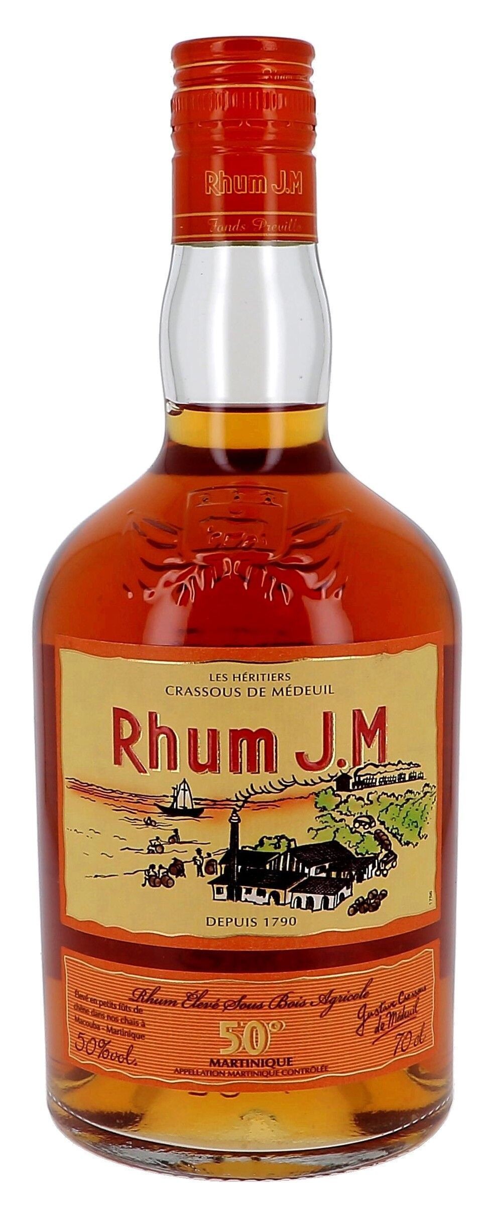 Rum J.M. Elevé Sous Bois 70cl 50% (Rum)