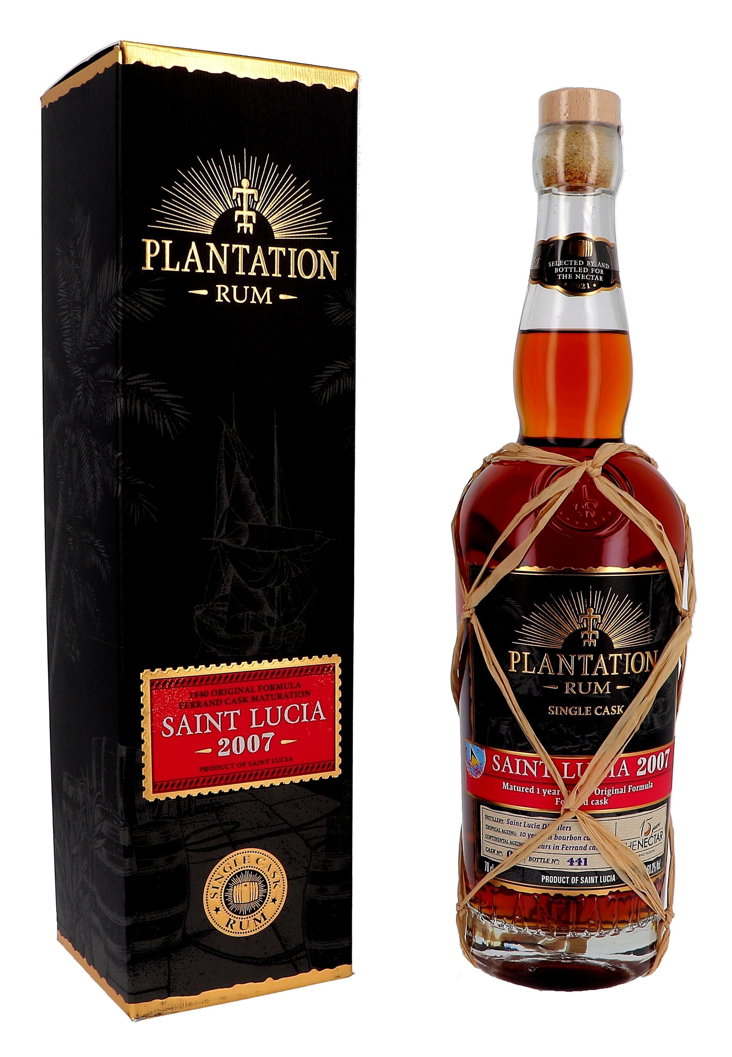 Rum Plantation Santa Lucia 2007 70cl 60.2% Single Cask Collection Limited Edition