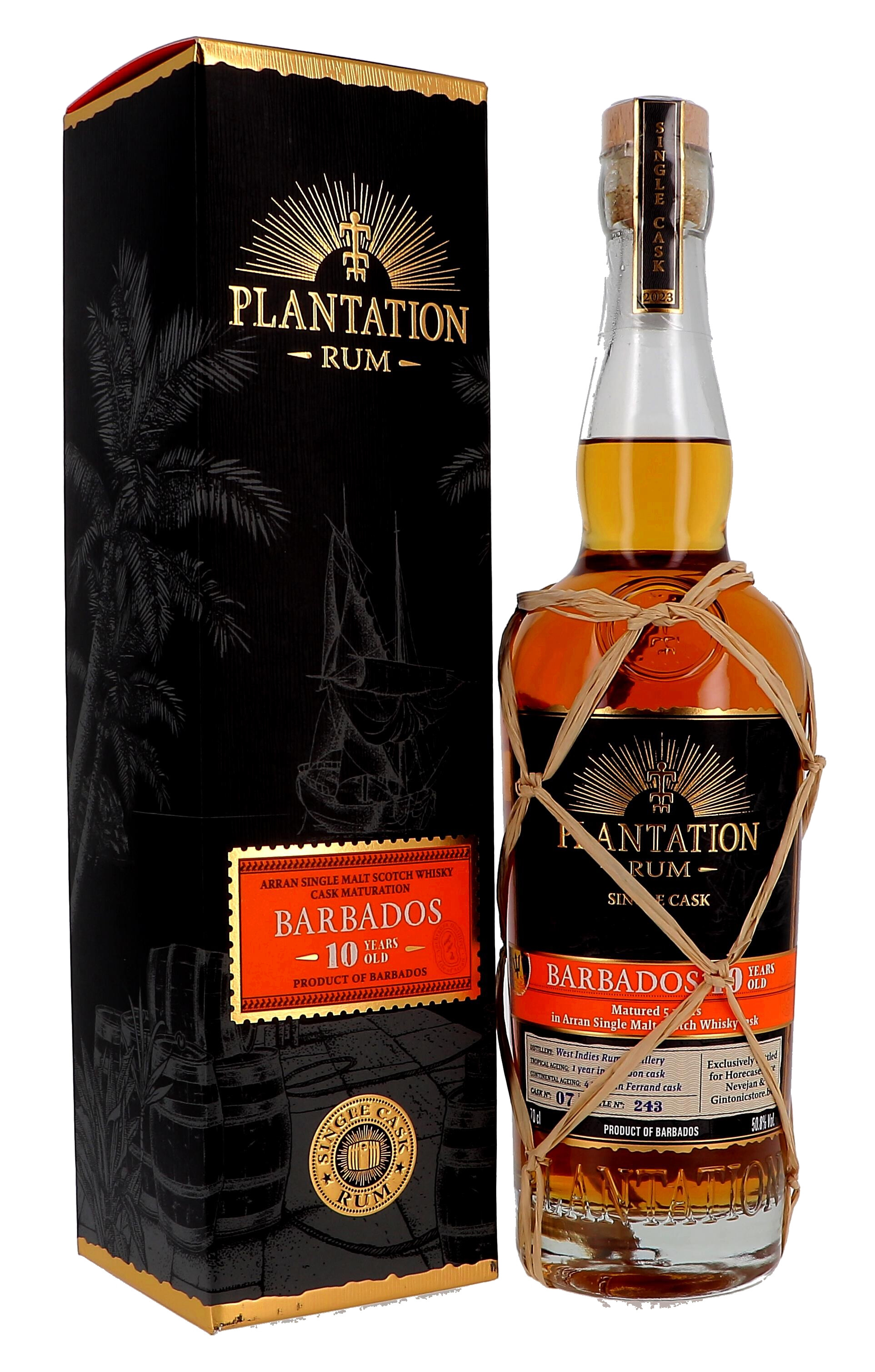 Rum Plantation Barbados 10Years Old 70cl 50.8% Single Cask Limited Edition