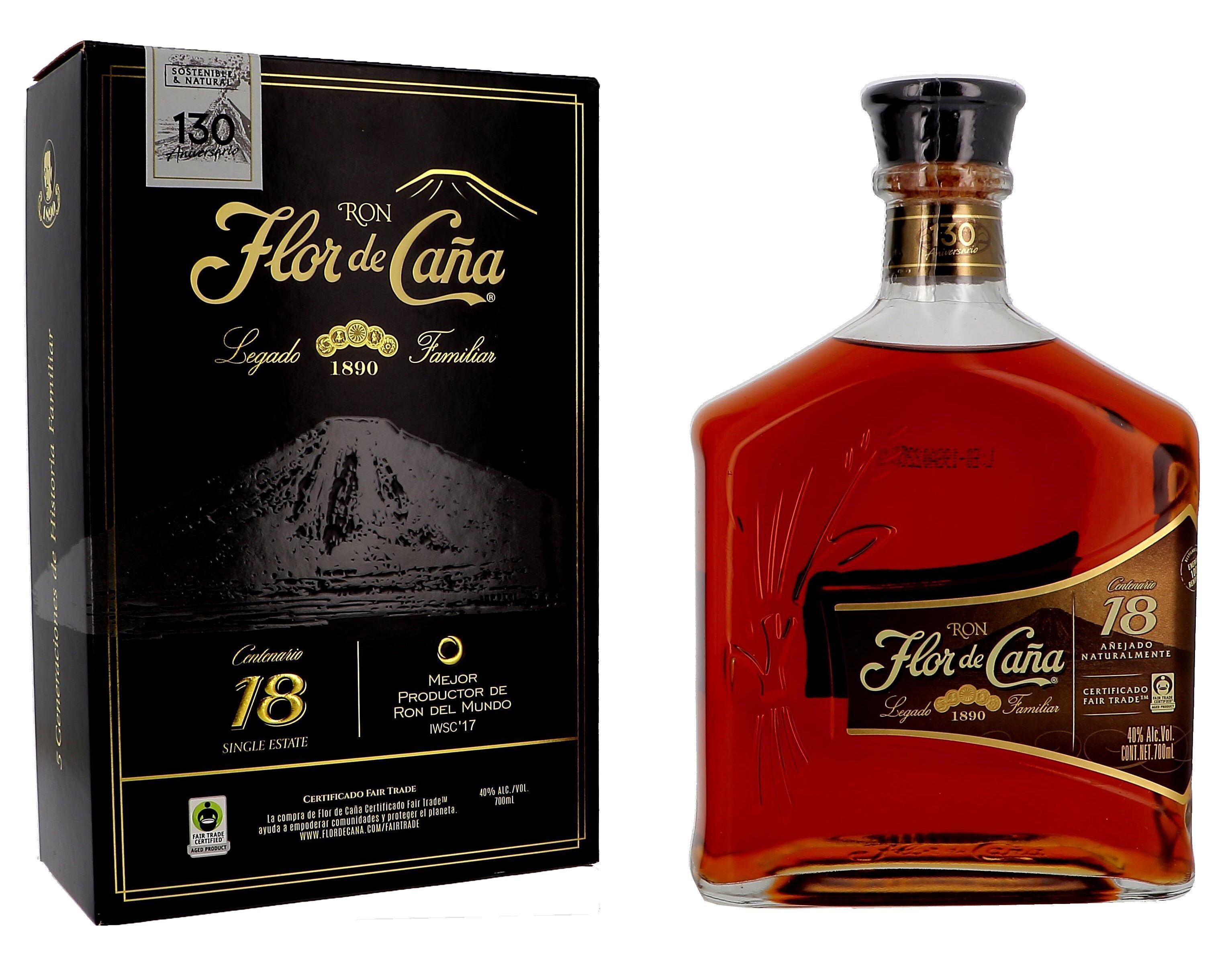 Rum Flor de Cana 18 Years Old 70cl 40% Nicaragua