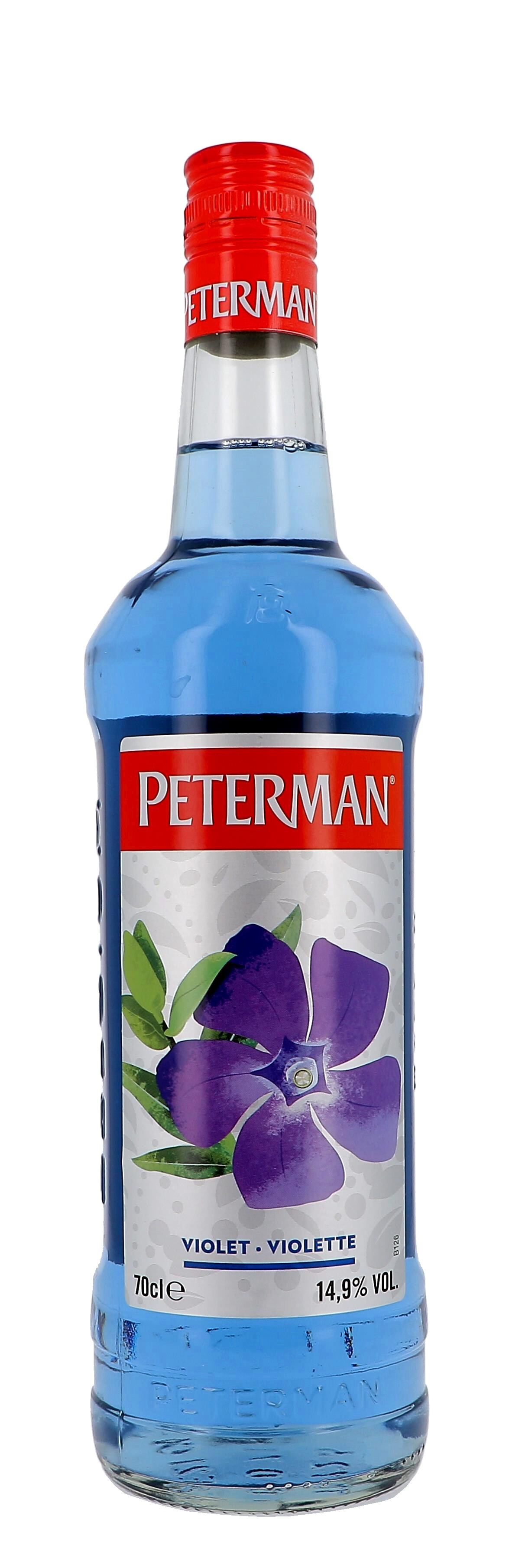 Peterman Violet Jenever Likeur 70cl 14.9%