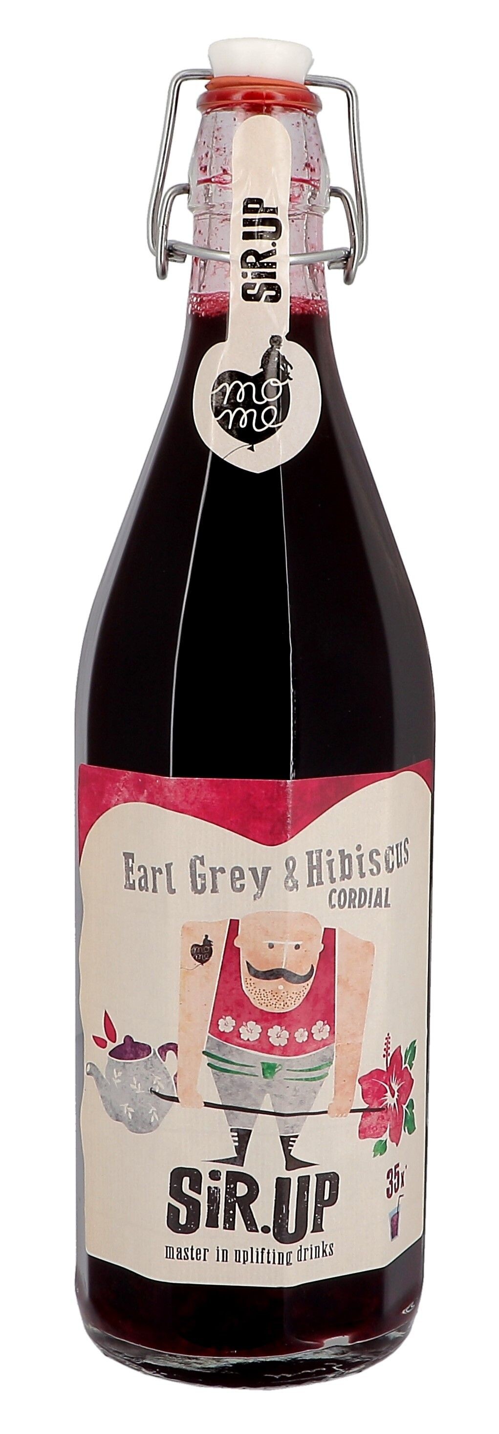Sir.UP Mo Me Cordial Limo Earl Grey & Hibiscus 1L 0% (Default)