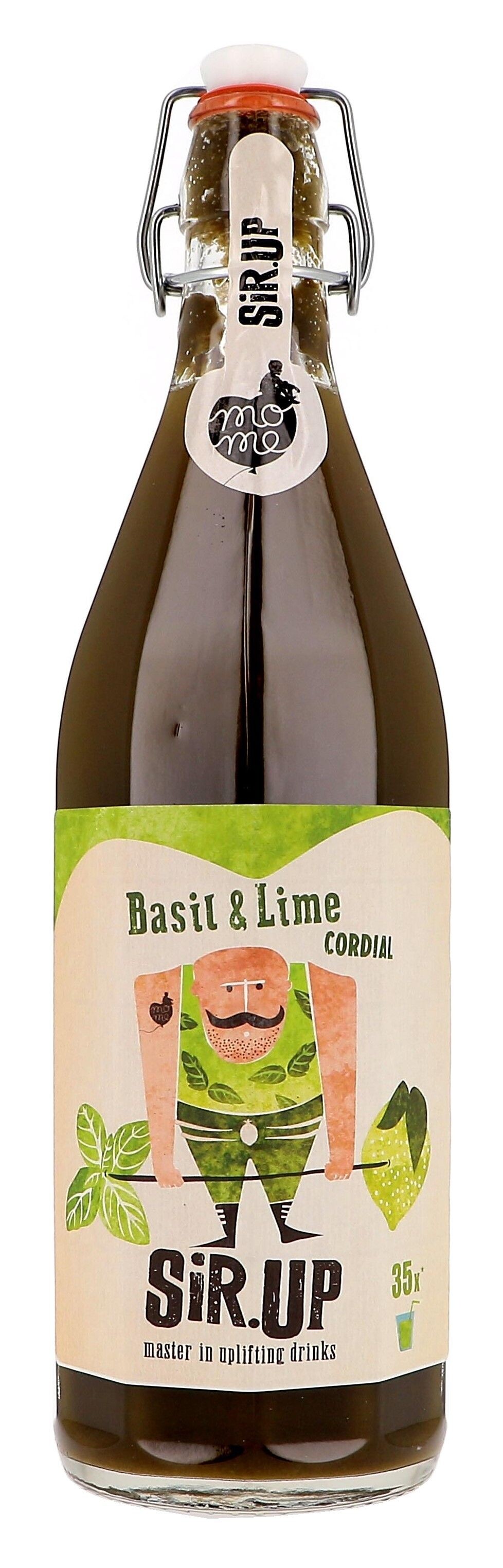 Sir.UP Mo Me Cordial Limo Basil & Lime 1L 0% (Default)
