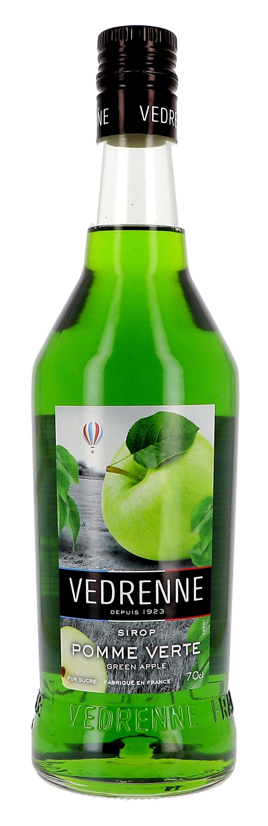 Vedrenne Green Apple Syrup 70cl 0% (Default)