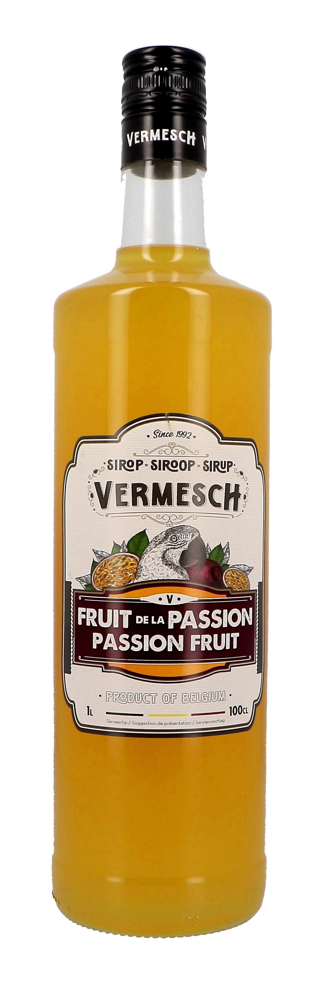 Vermesch Passionfruit Syrup 1L 0%