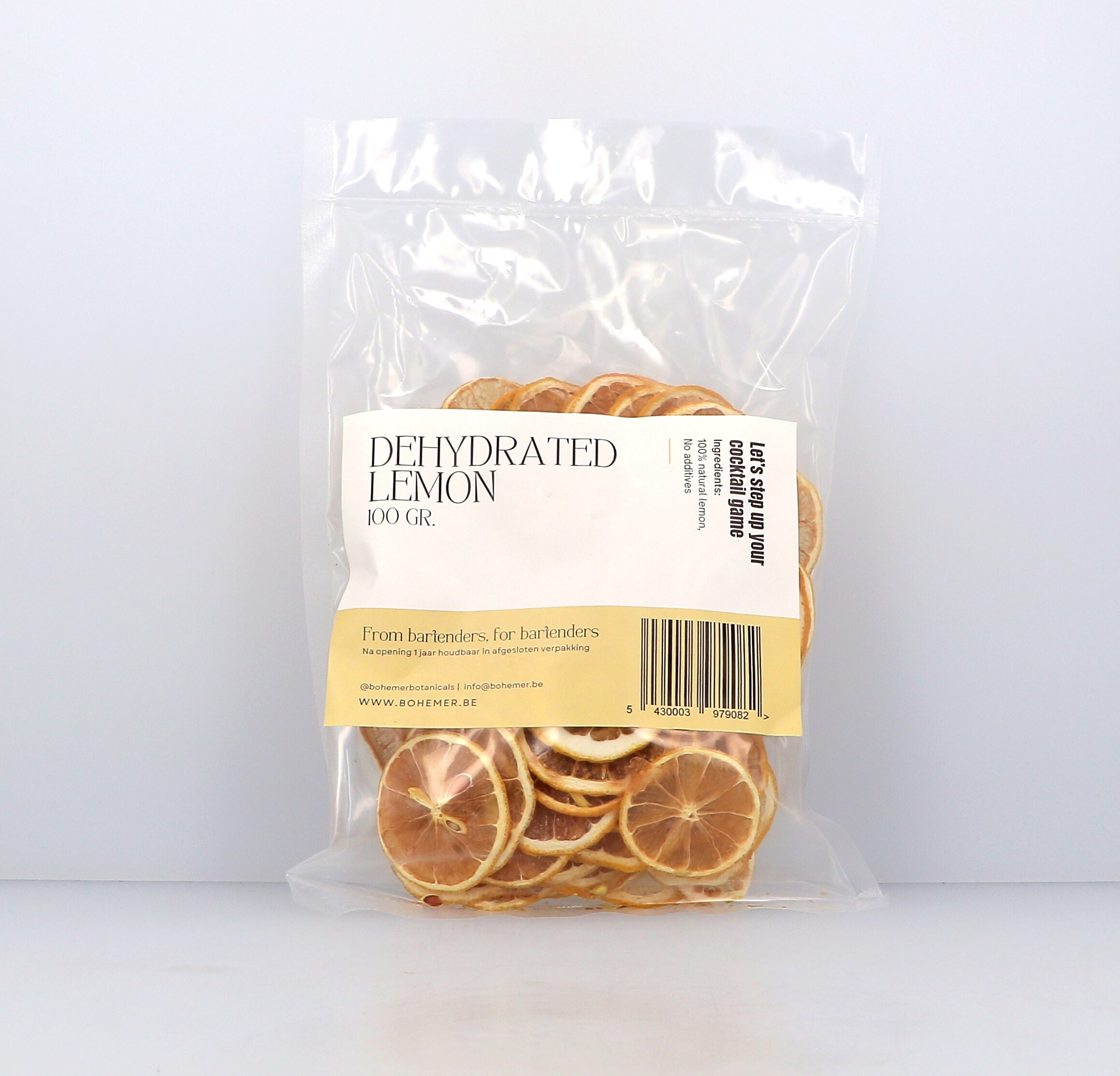 Dehydrated Sliced Lemon 100gr Bohemer