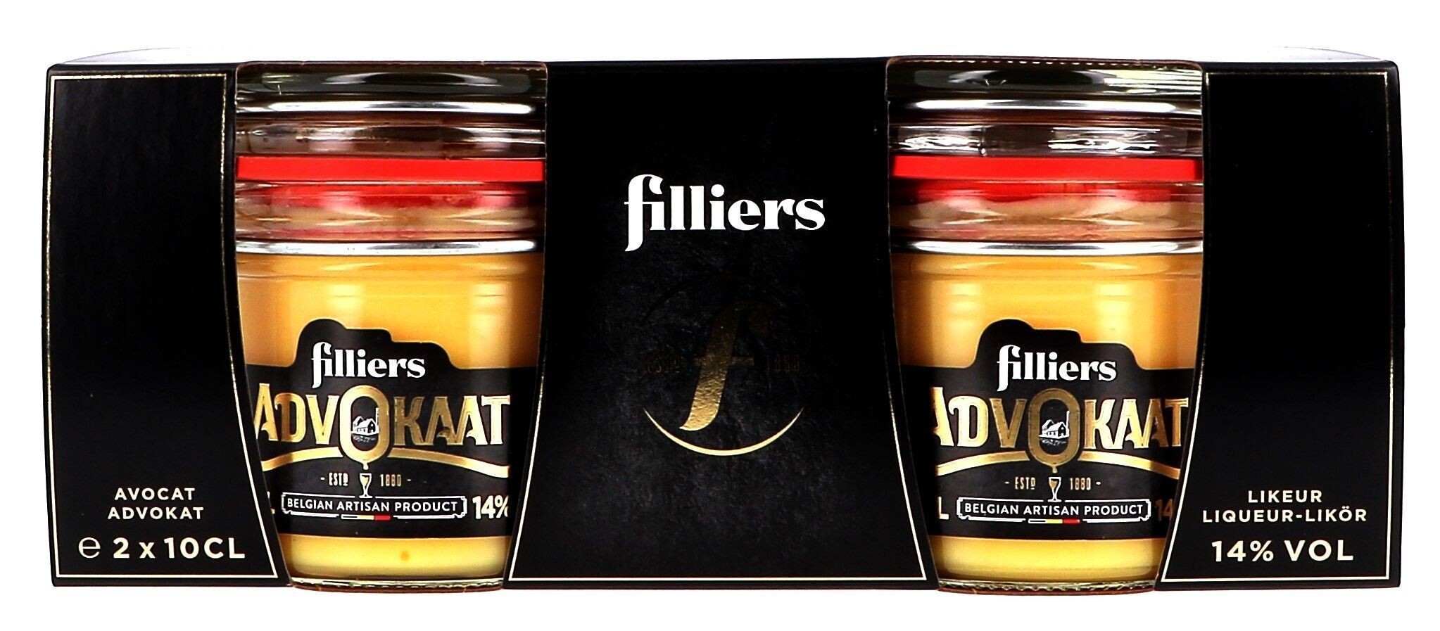 Filliers Eggnog Liqueur 2x10cl 14%