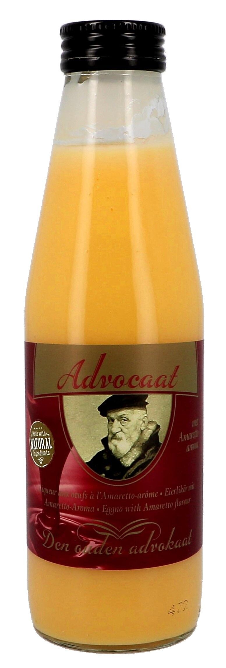 Delicious & Pure Eggnog Den Ouden Advokaat Amaretto 50cl 14.9% liqueur 