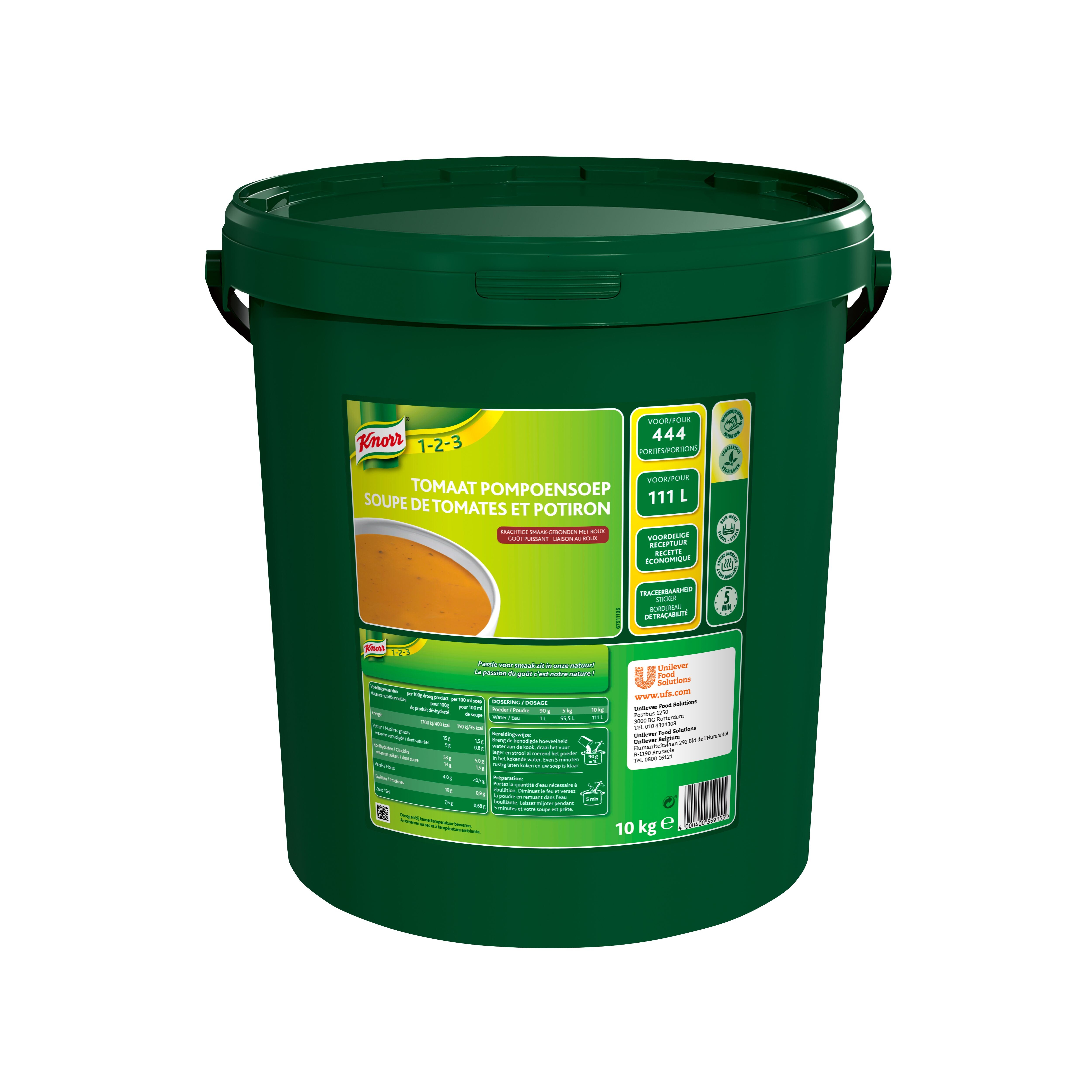 Knorr tomato pumpkin powder 10kg