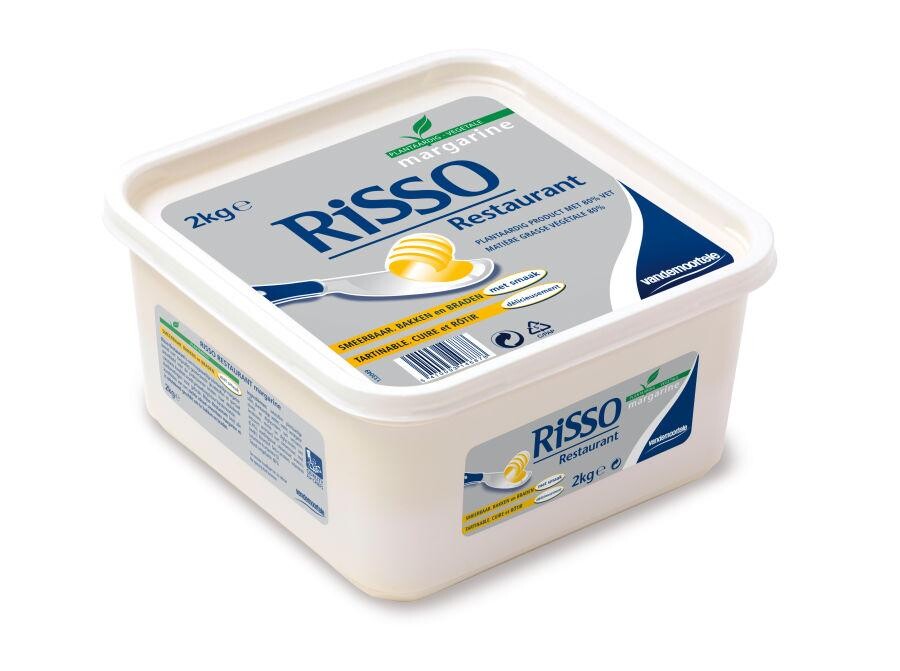 Risso Restaurant margarine 6x2kg Vegetarian