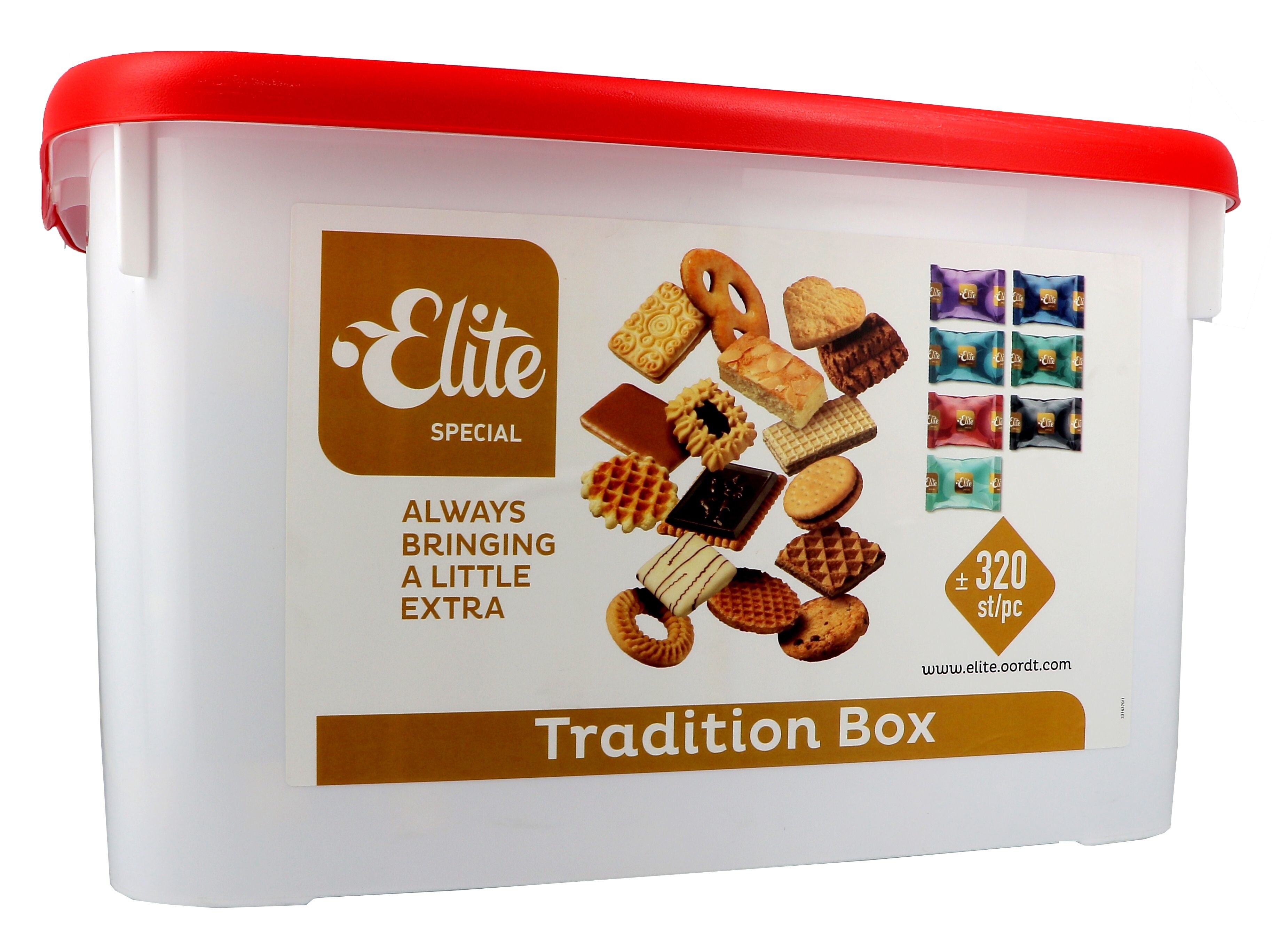 Elite Biscuits Tradition Box 320st