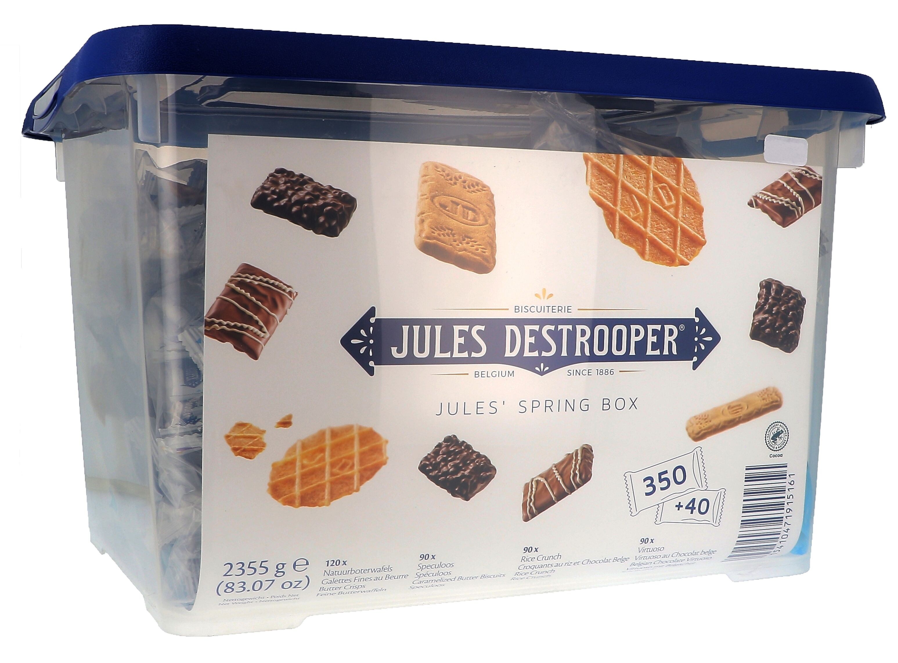 Biscuits Jules Destrooper Spring Box 350 + 40 For Free