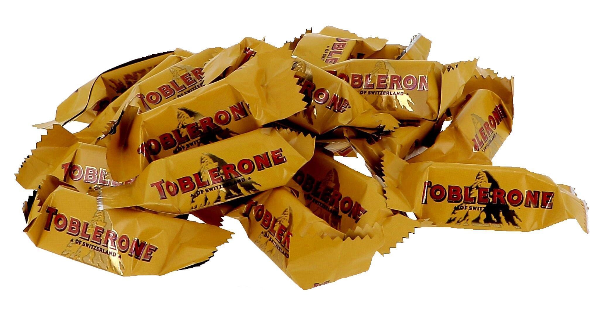 Tiny Toblerone 8gr wrapped individually 4kg 500pcs Mondelez