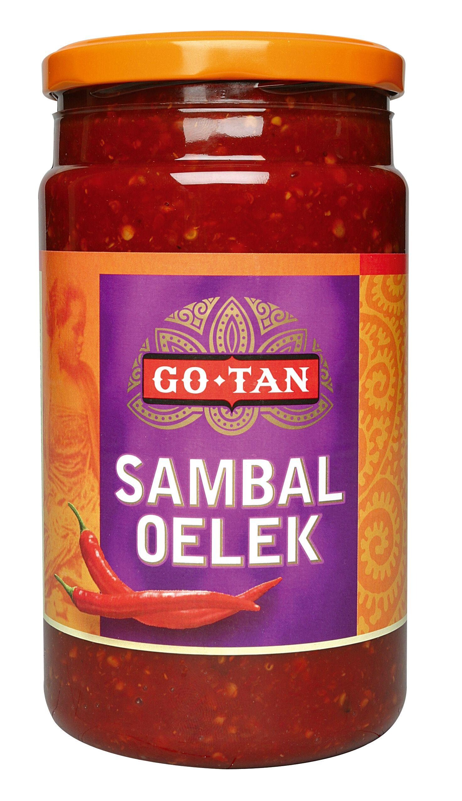 Sambal Oelek  sauce 900gr Go-Tan