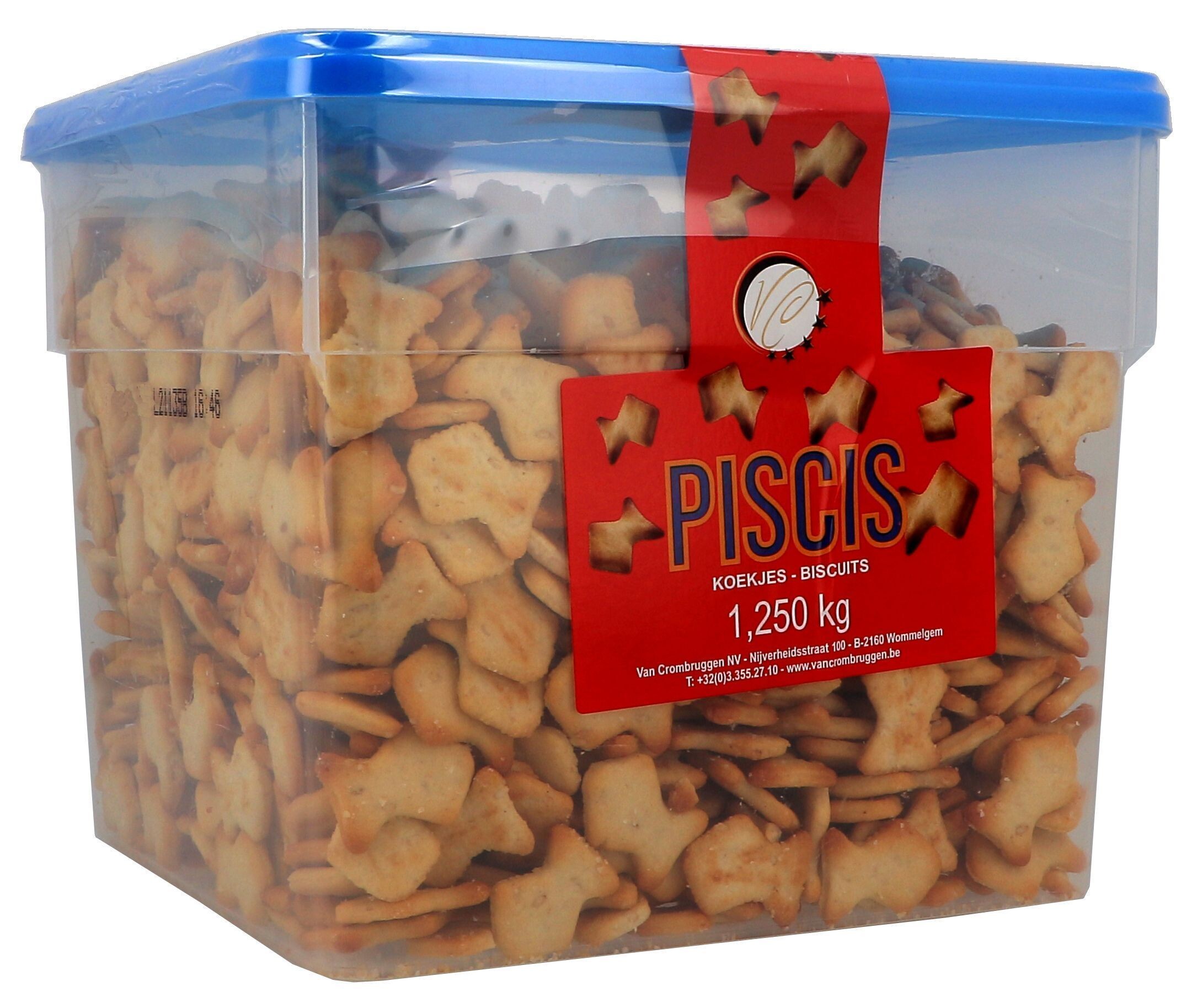 Biscuits Piscis 1250gr Party Troopers