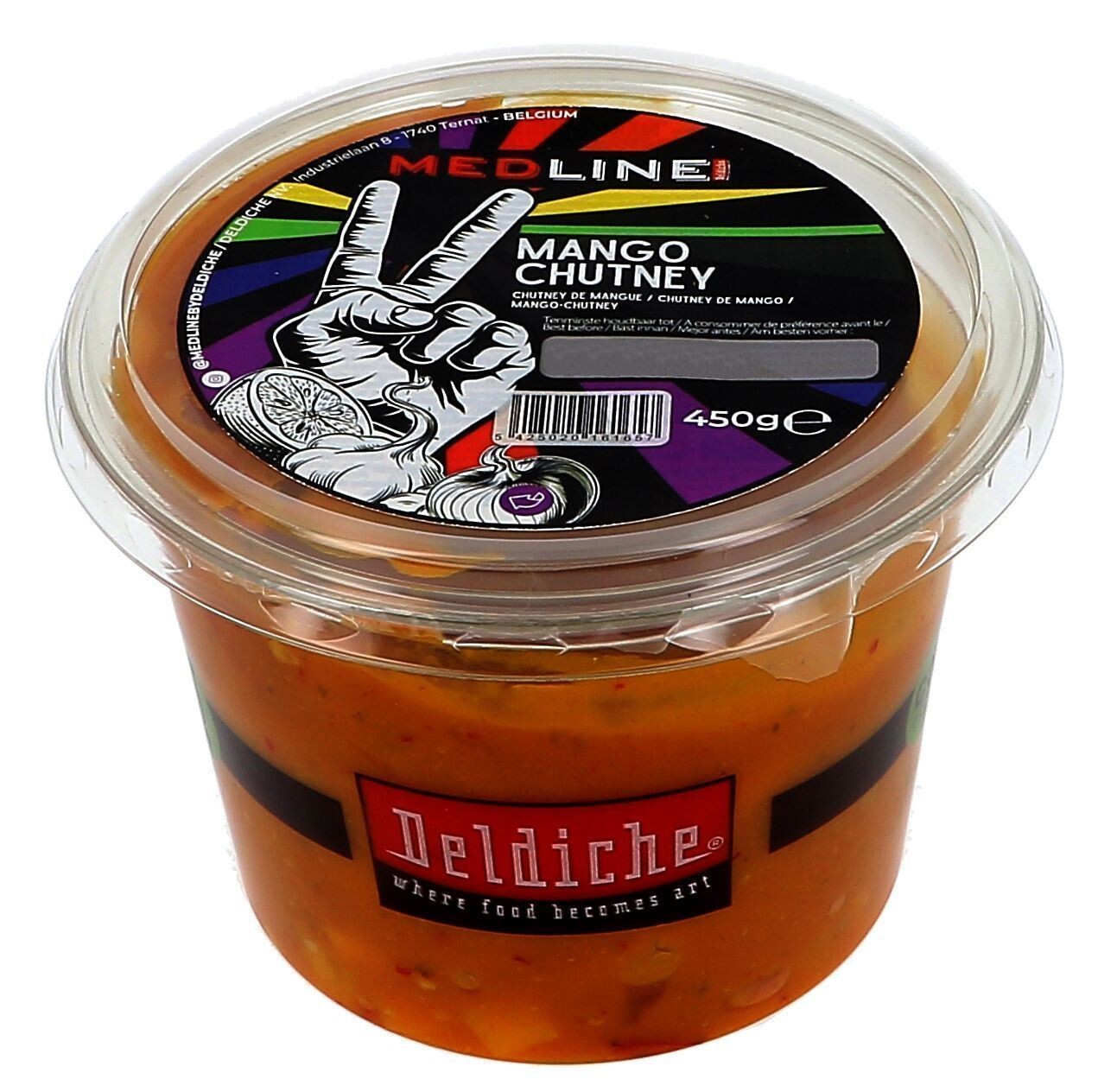 Medline Mango Chutney 450gr Deldiche