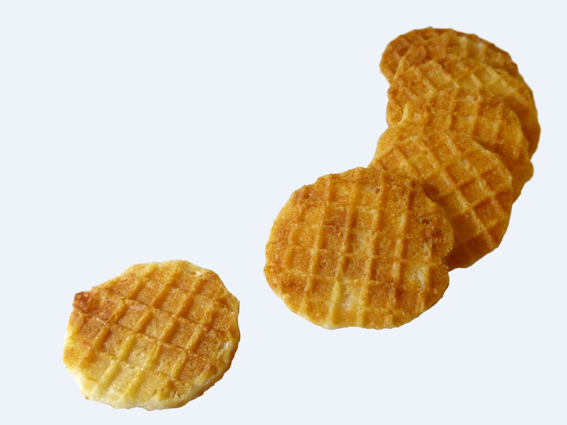 Mini Gaufrettes Crackers Round Cheese 800gr DV Foods