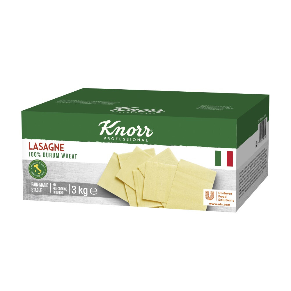 Knorr Professional pasta Lasagne 3kg deegwaren