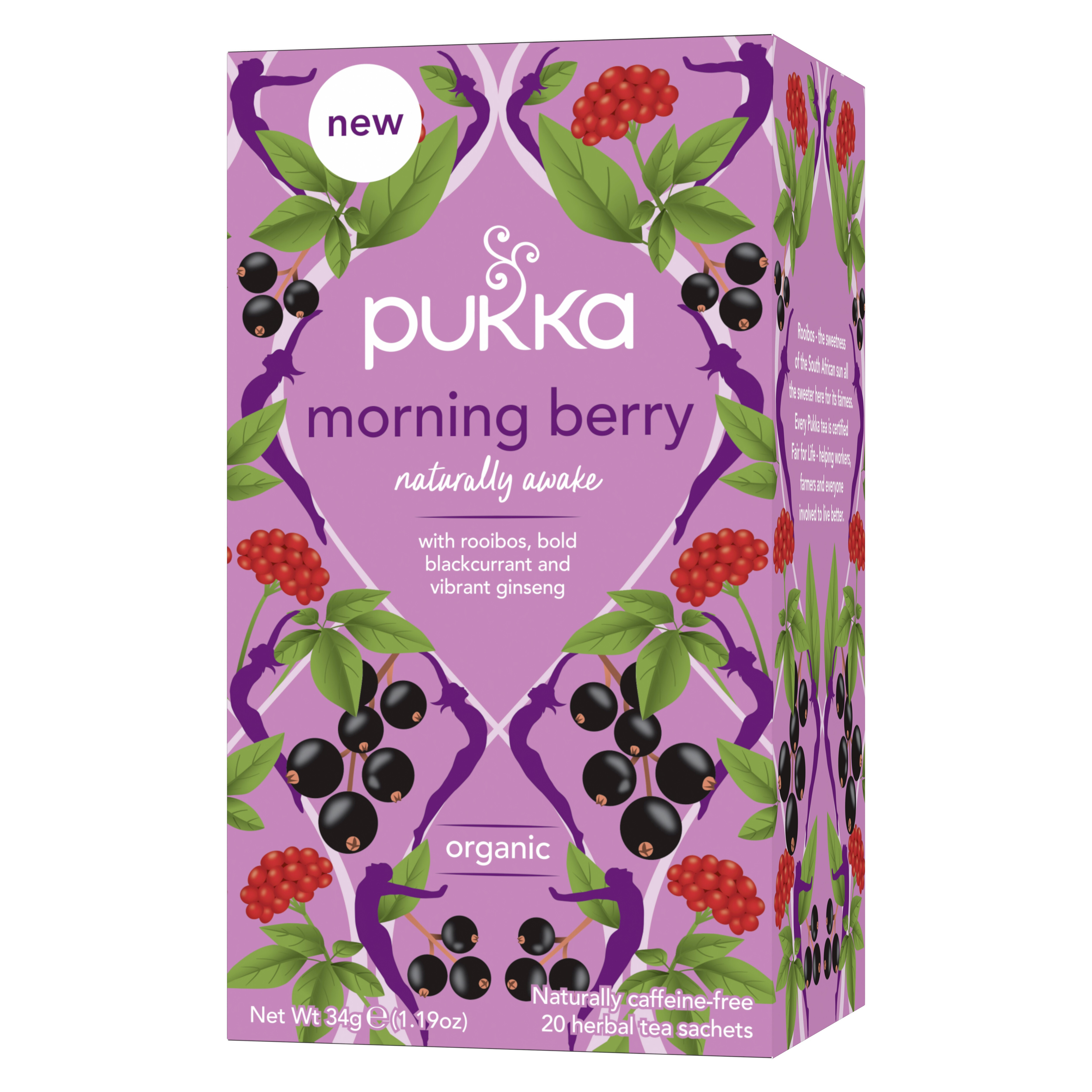 Pukka Organic Tea Morning Berry 20pcs