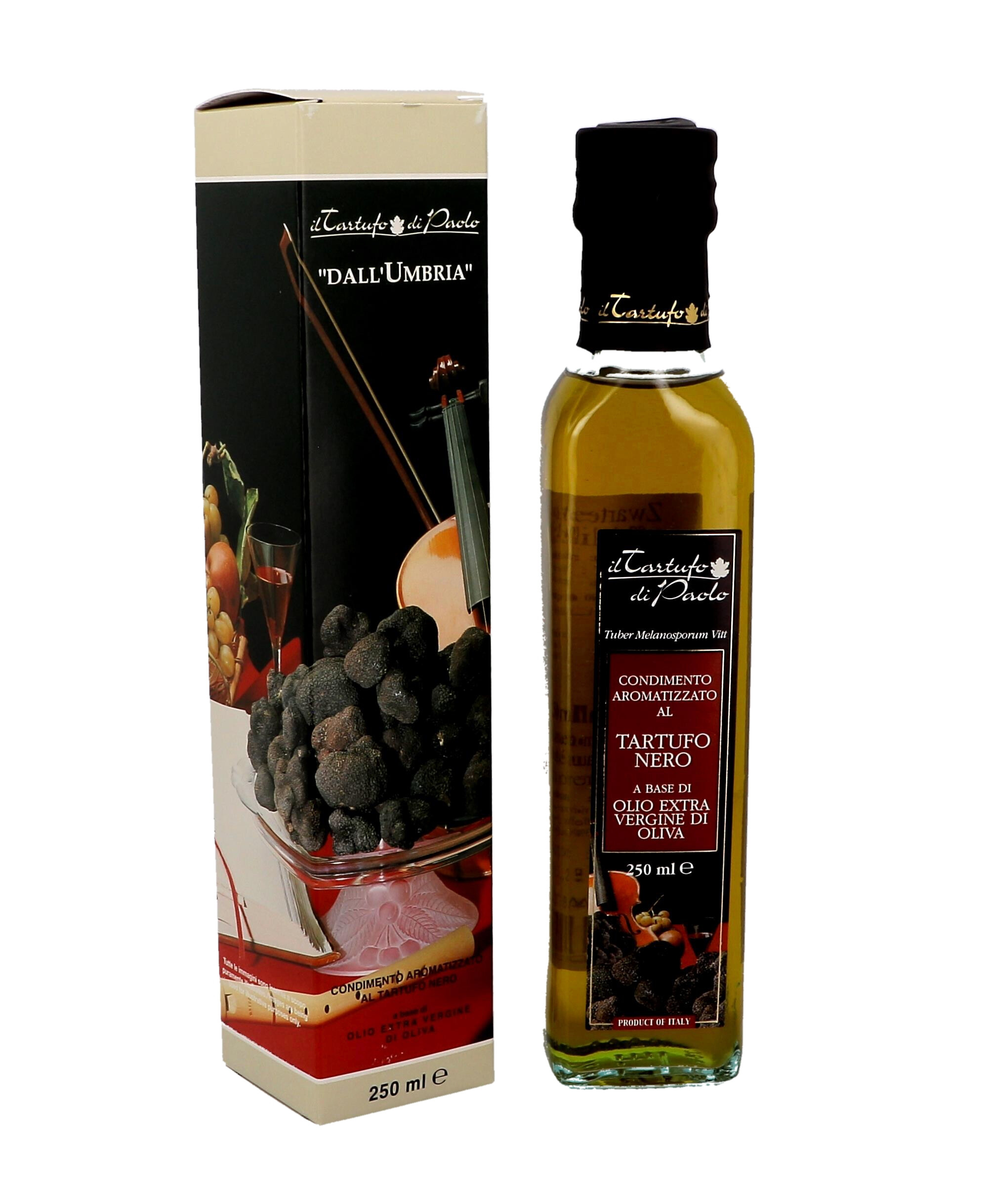 Olive oil with black truffle flavour 250ml Il Tartufo di Paolo