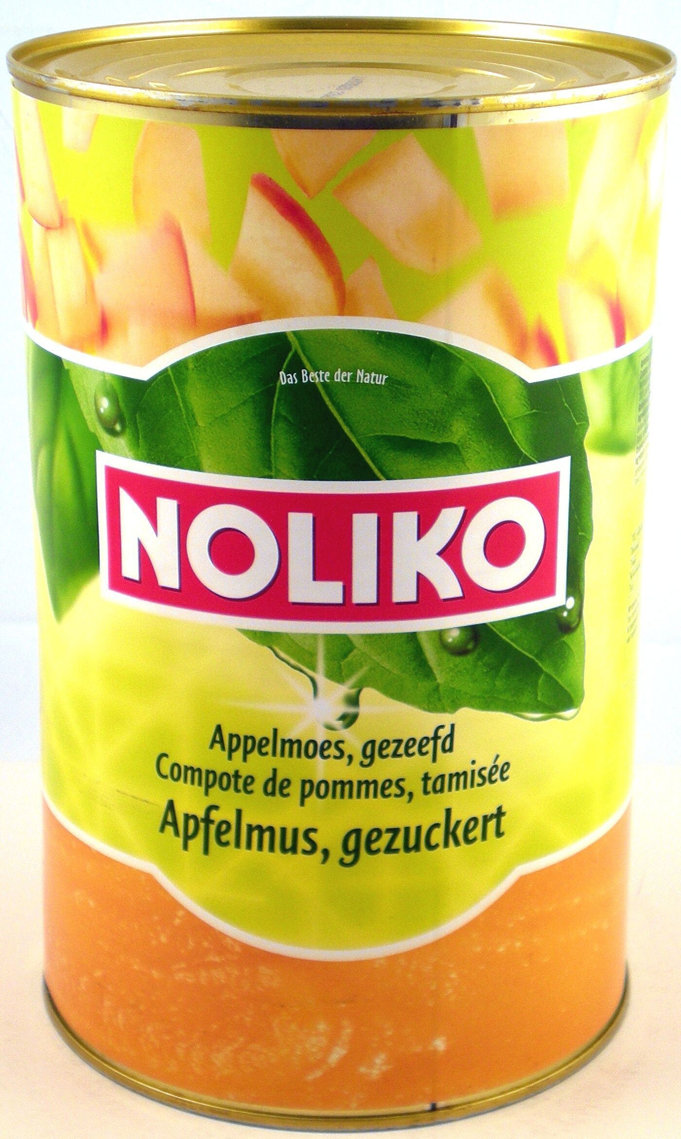 Noliko Apple Puree Sweetened 4250gr canned