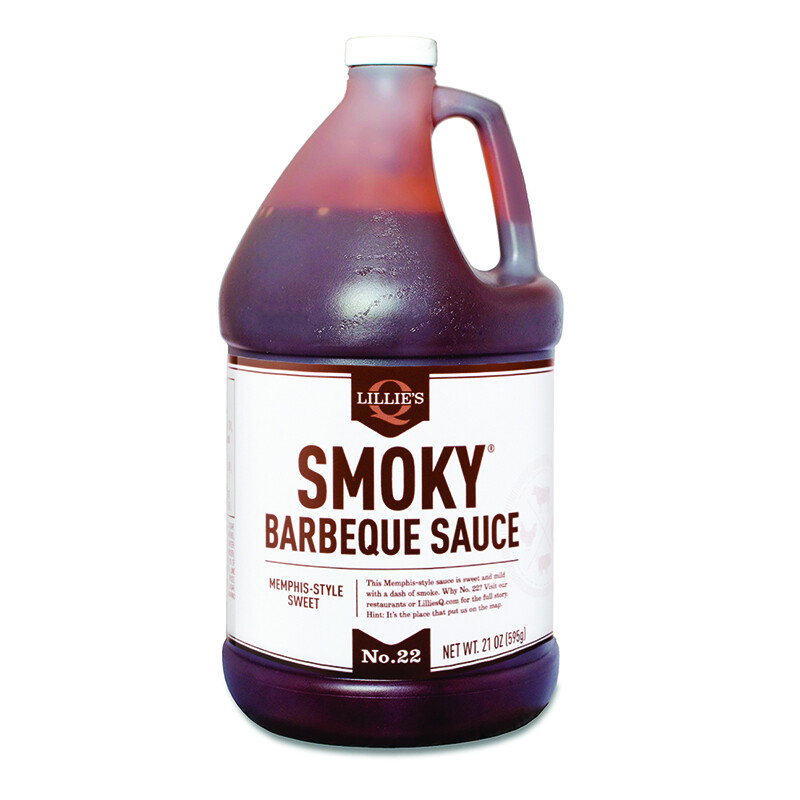 Lillie's Q Smoky Barbeque sauce 2L