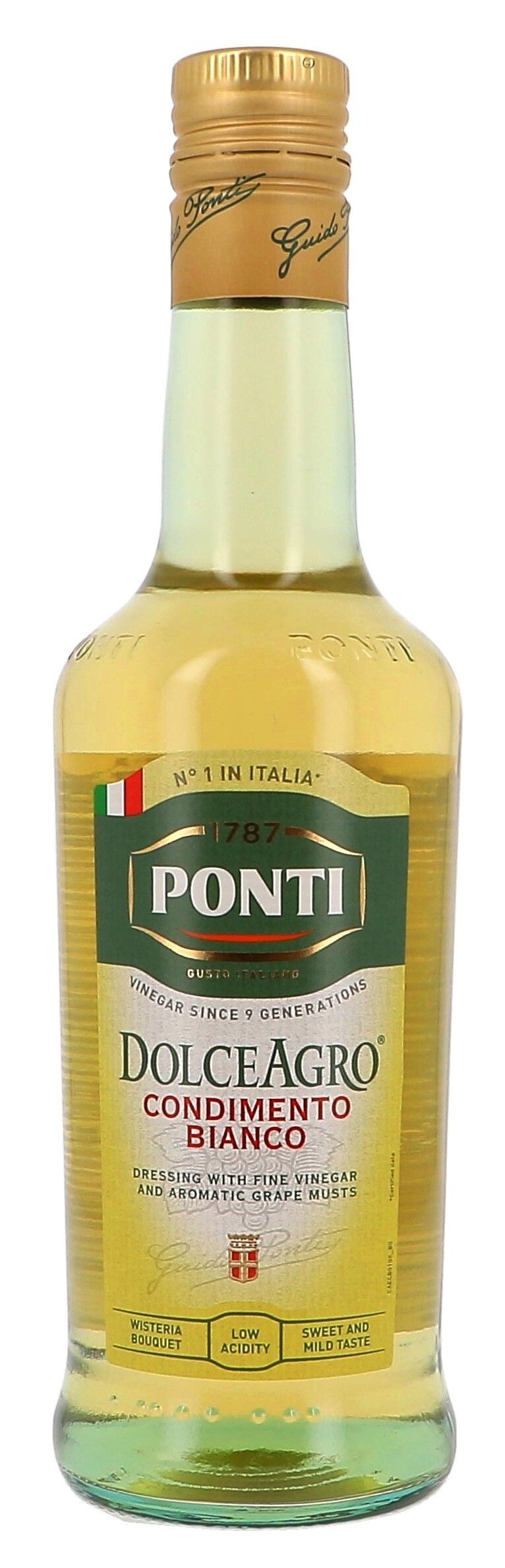 Balsamic vinegar white 500ml Ponti - Italie