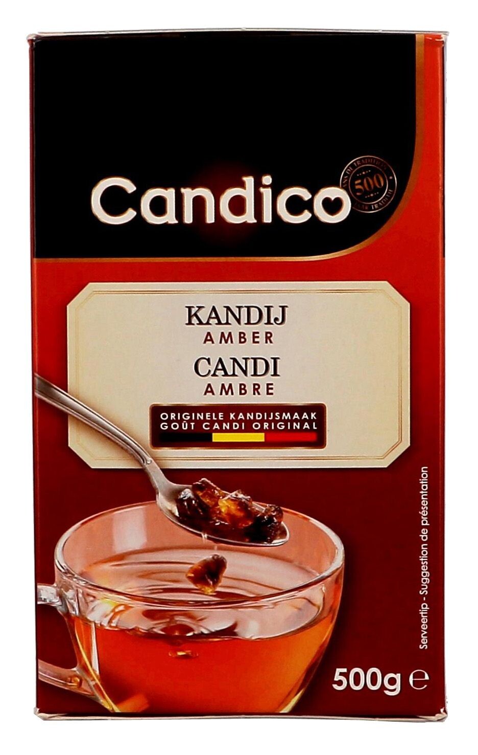 Candy Sugar Amber 500gr Candico