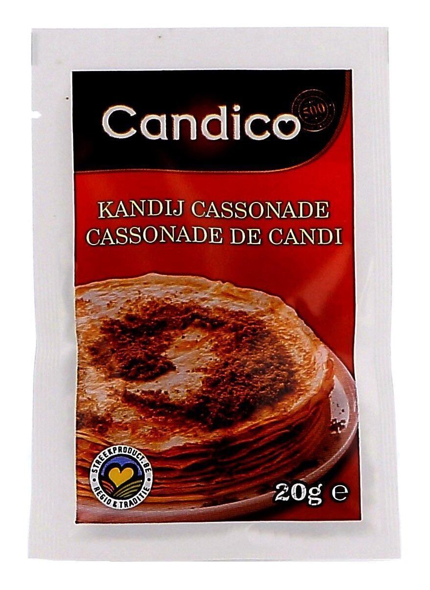 Brown sugar powder portions 100x20gr Candico