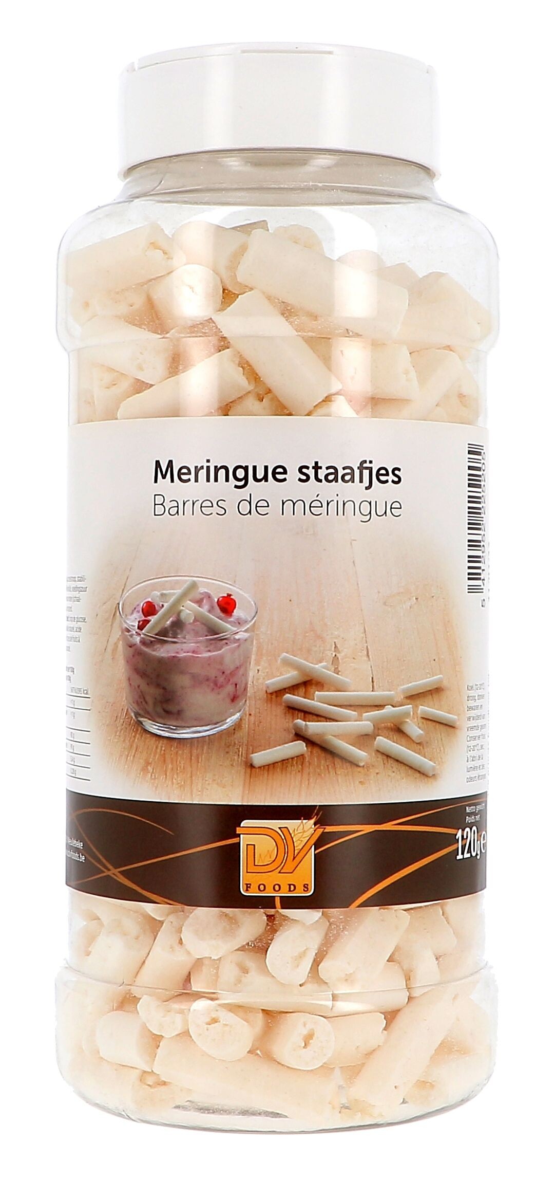 DV Foods Meringue Sticks 120gr