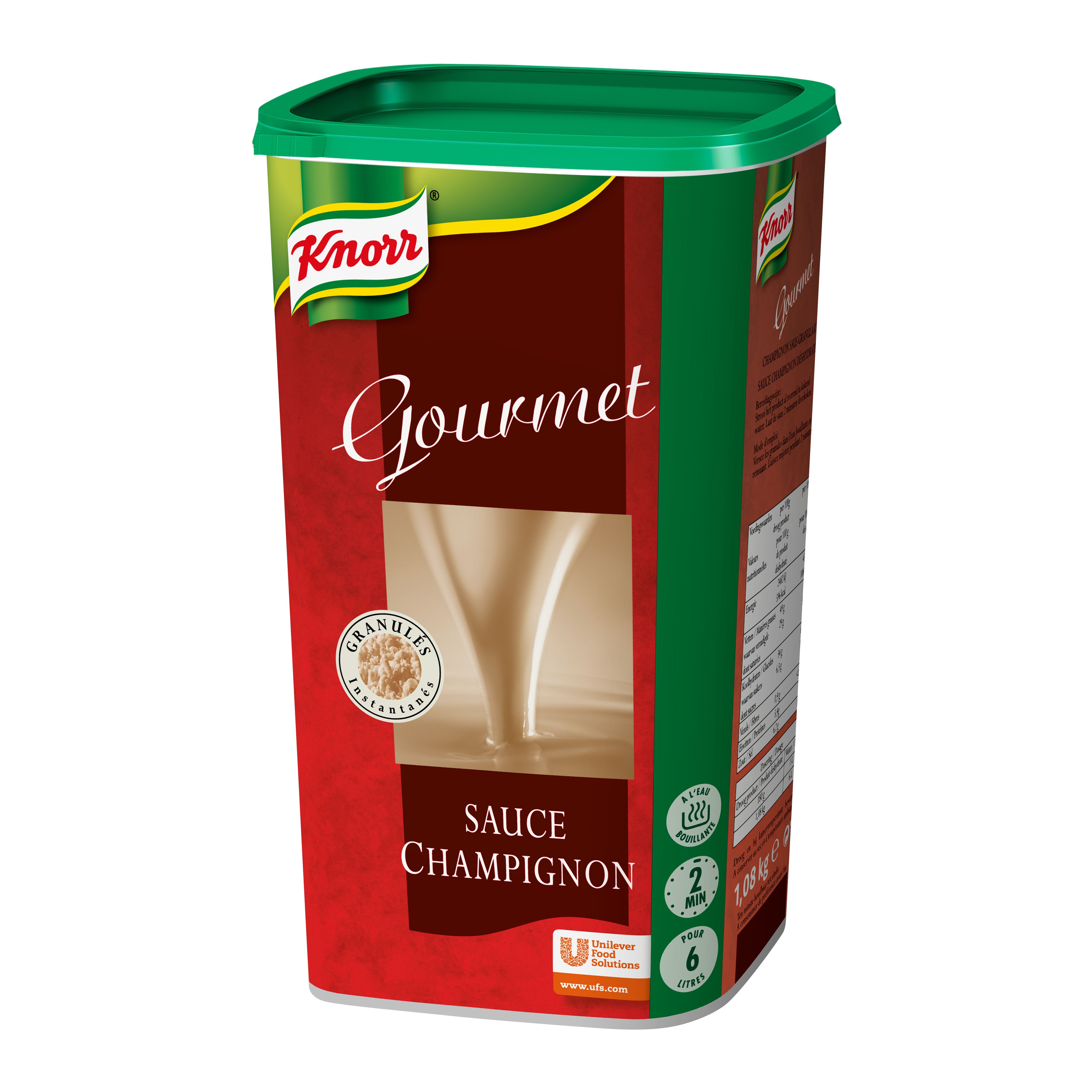 Knorr Gourmet Sauce Champignon 1,08kg