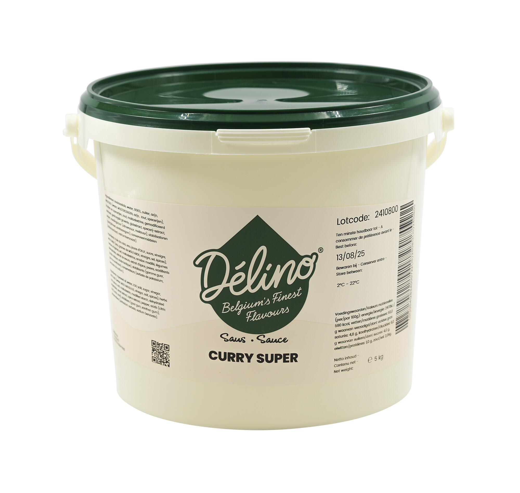 Delino Curry Super sauce 5kg bucket