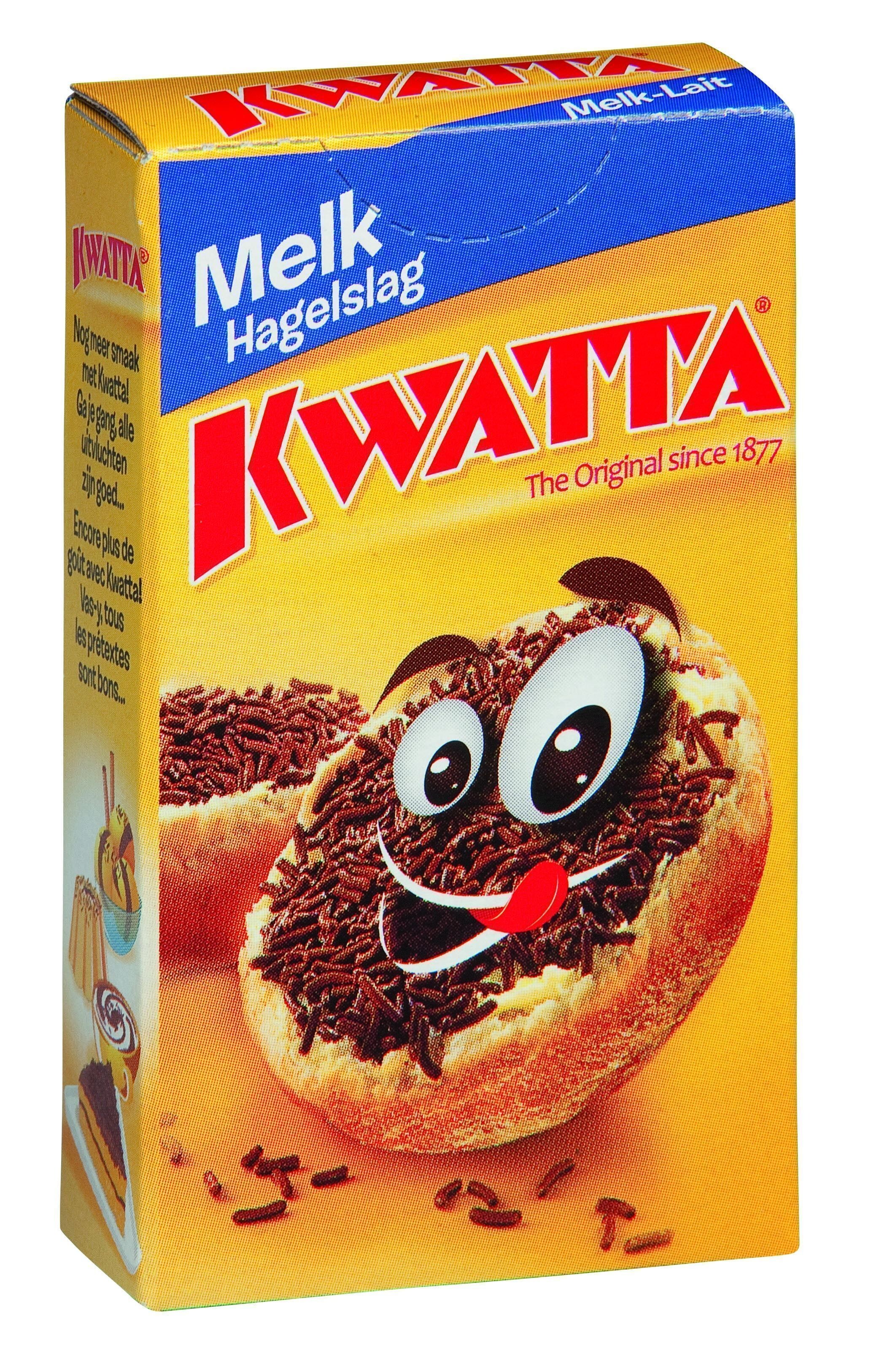 Kwatta chocolate sprinkles milk 120x20gr portions