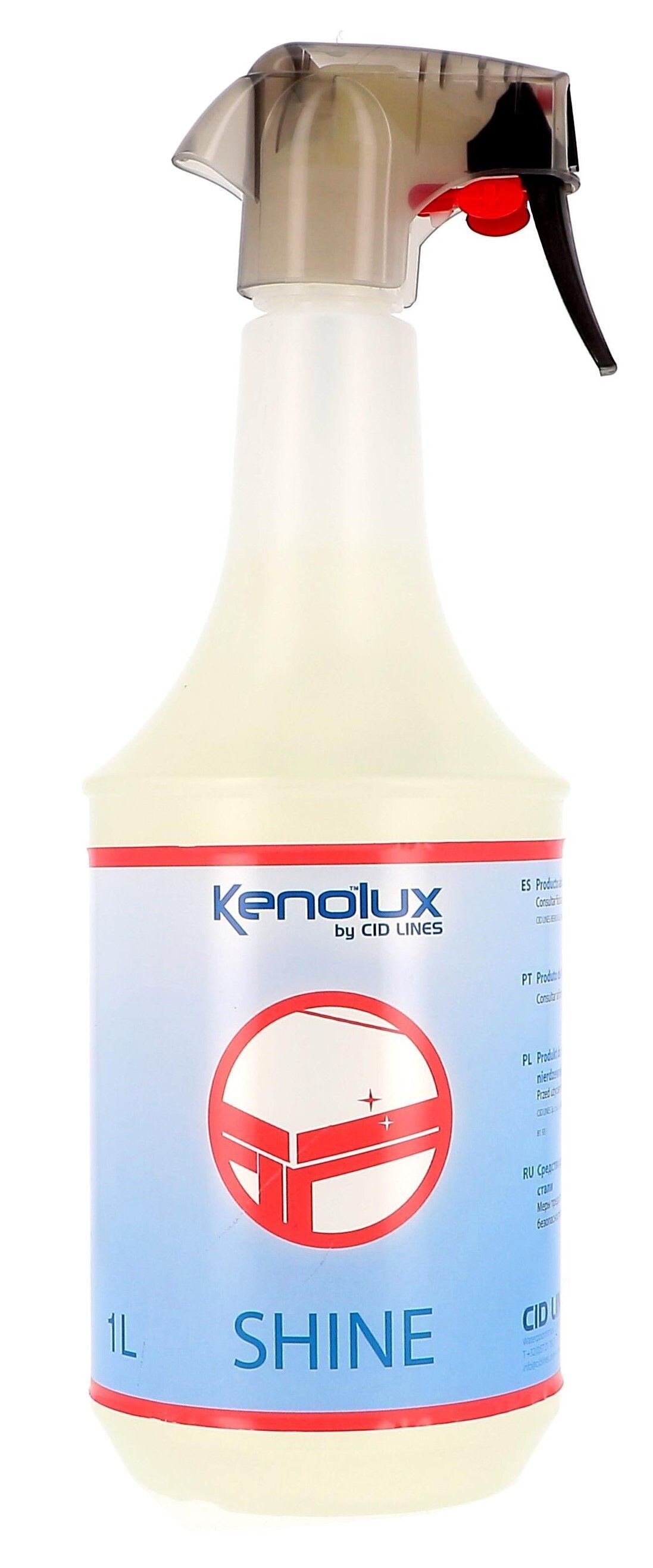 Kenolux Shine Stainless Steel Cleaner 1L Cid Lines (Reinigings-&kuisproducten)