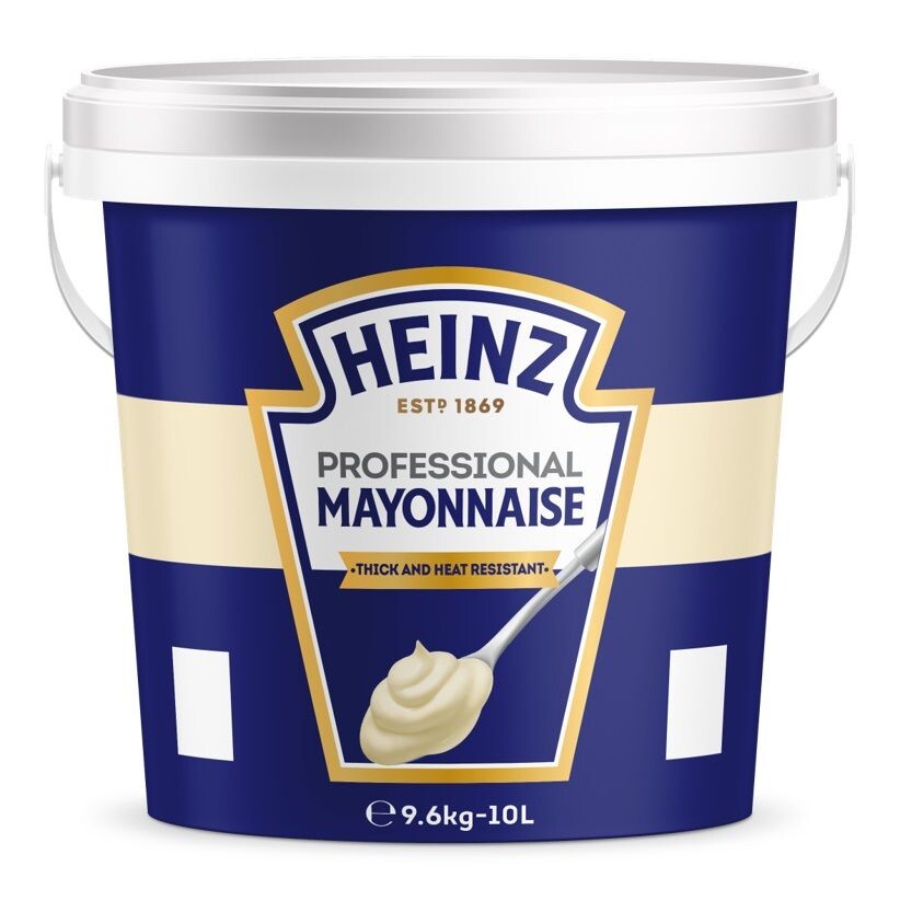 Heinz Professional mayonnaise 9.6kg 10L Blue Bucket