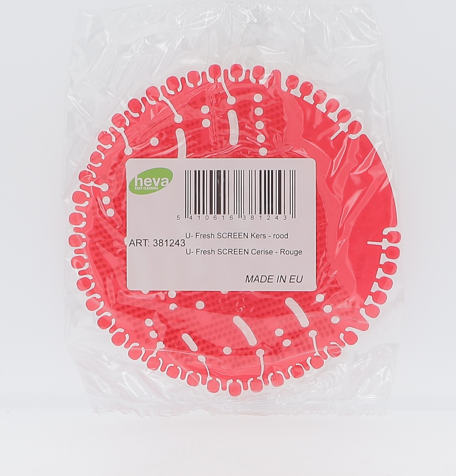 U-Fresh Urinalscreen Red 12pcs