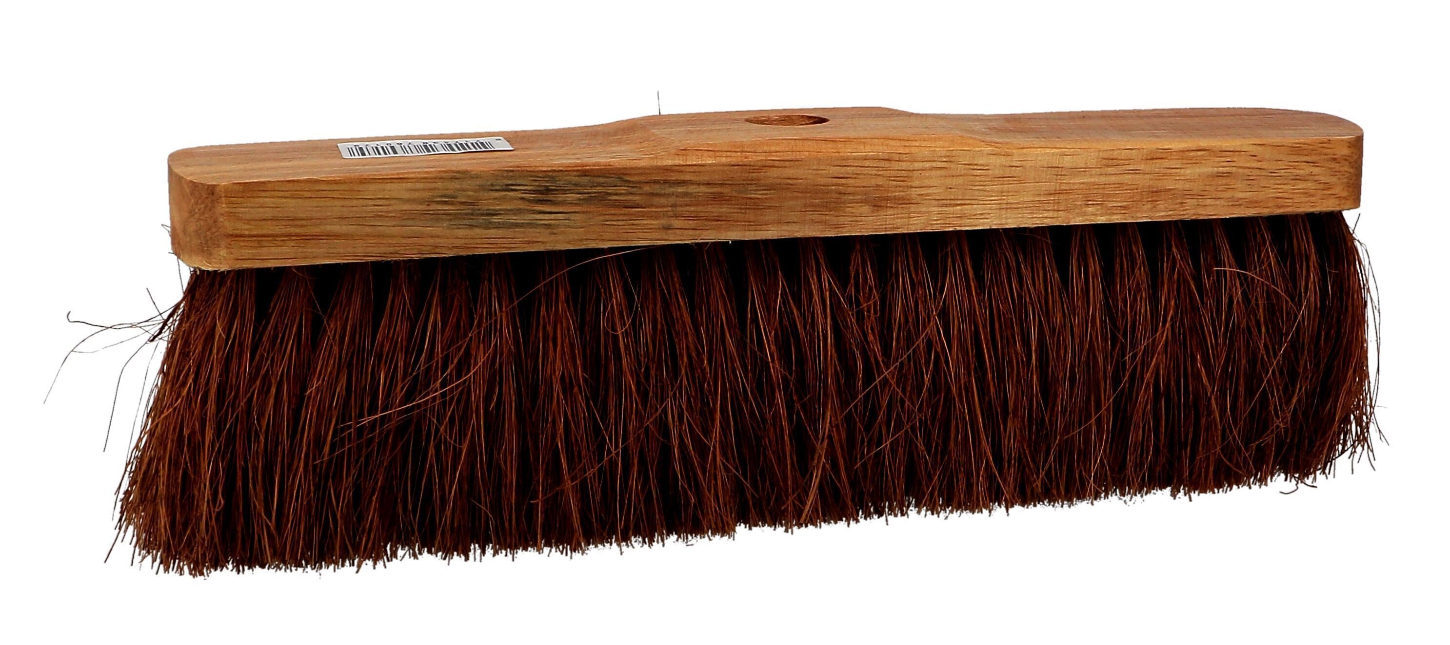 Domestic broom Cocoa 33cm lacquered wood 1pc (Default)