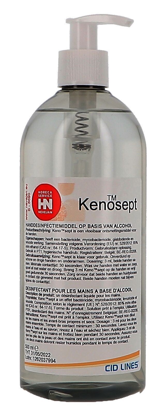 Kenosept 500ml désinfectant liquide pour mains Cid Lines (Handafwasproducten)