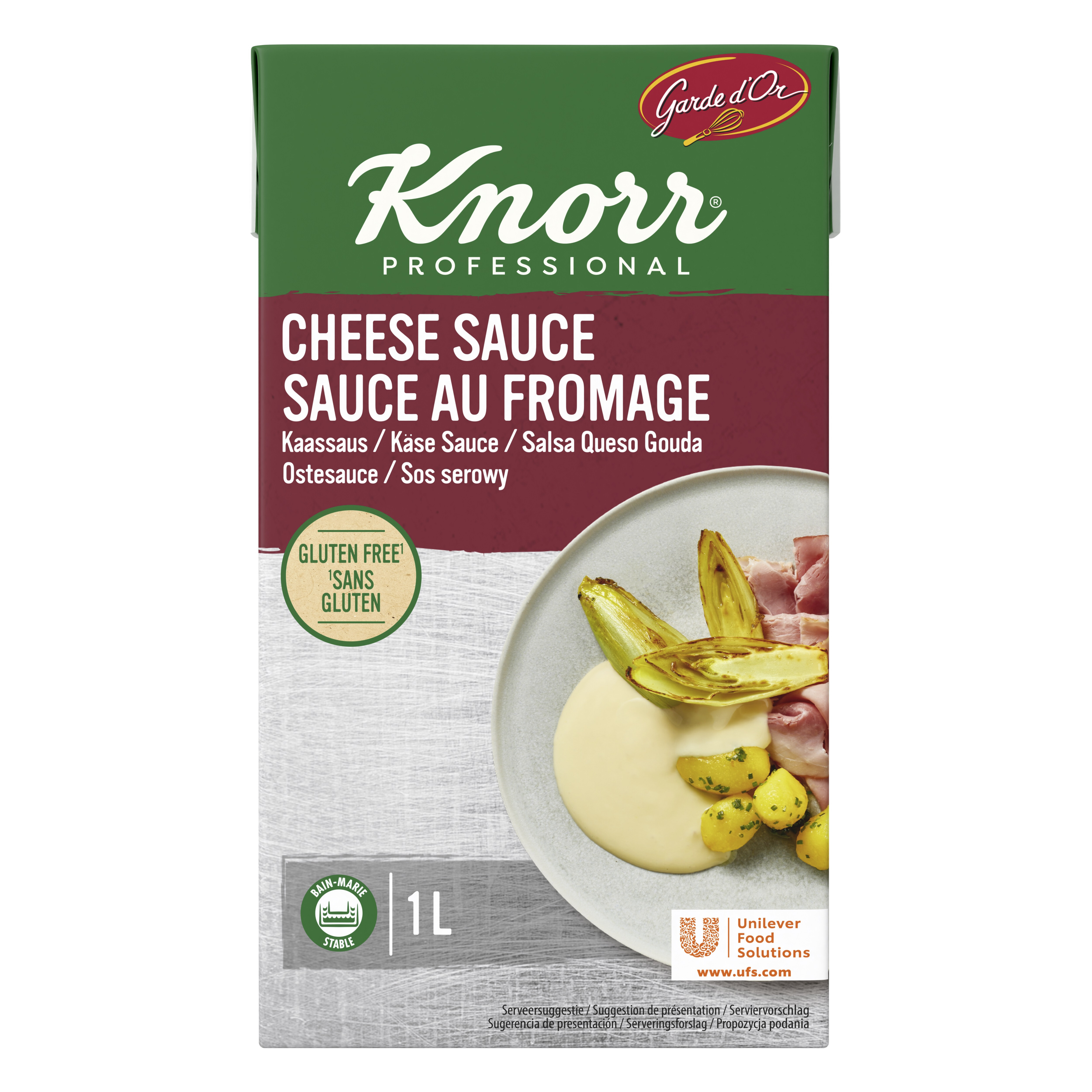 Knorr Professional Garde d'Or sauce cheese 1L Ready to Use