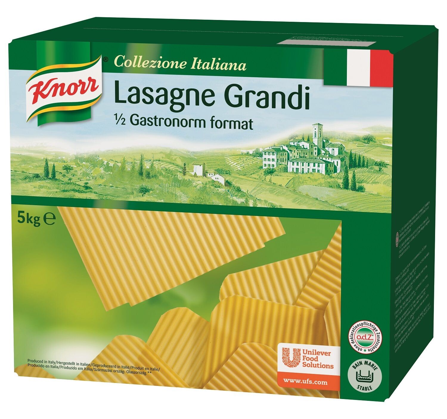 Knorr Lasagne Grandi 5kg Collezione Italiana