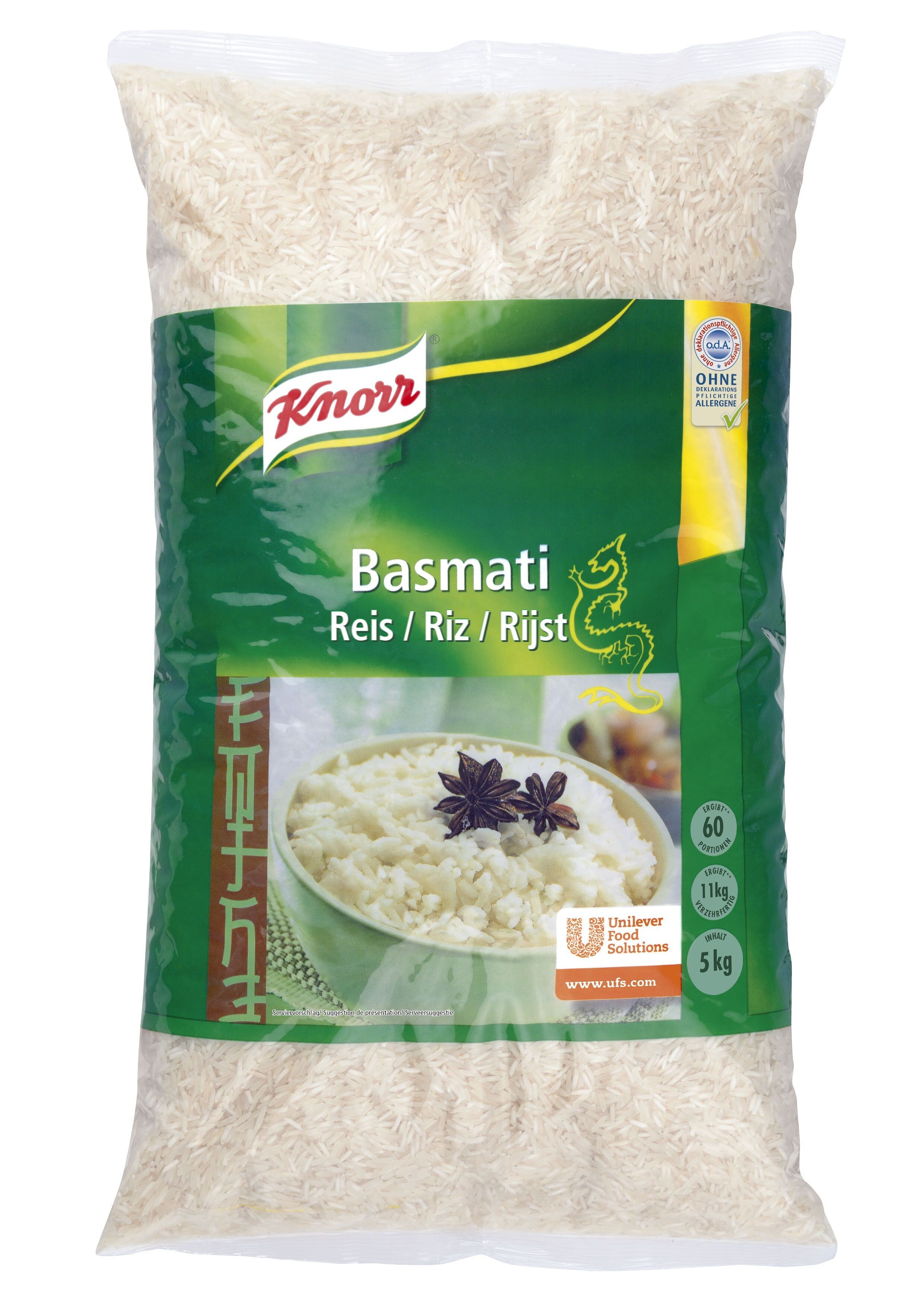 Knorr Basmati rice 5kg
