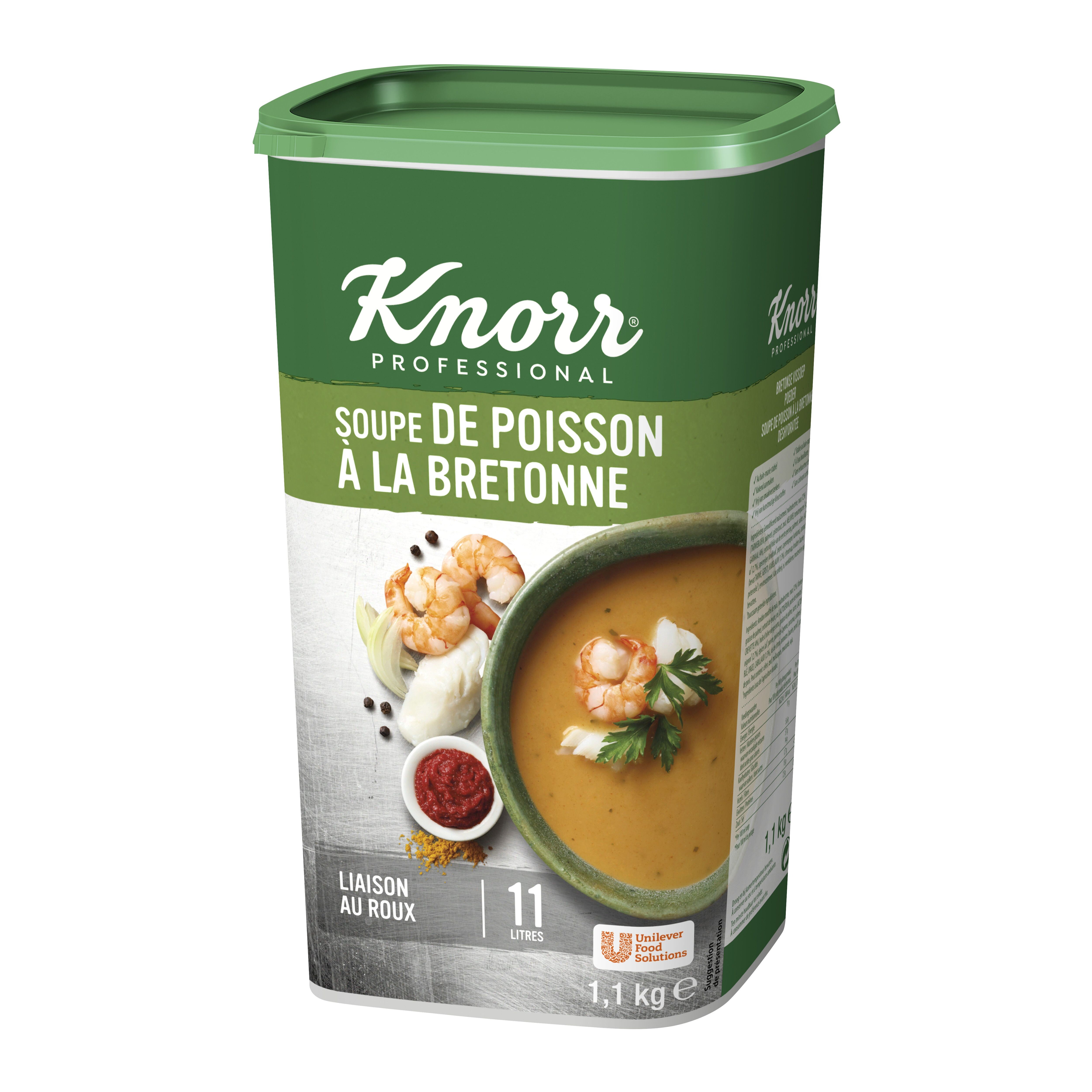 Knorr Breton fish soup 1.10kg Professional