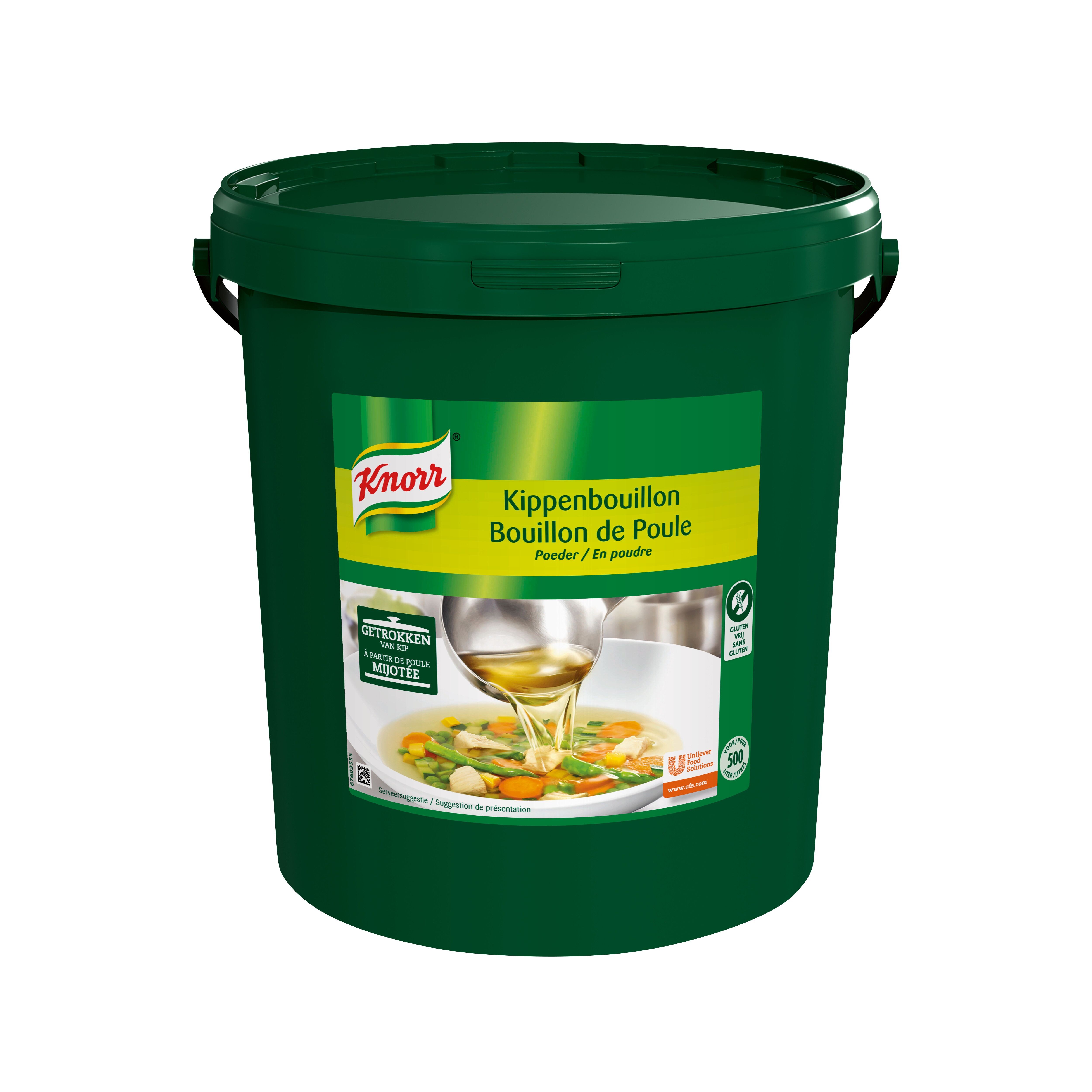 Knorr kippenbouillon poeder 10kg emmer