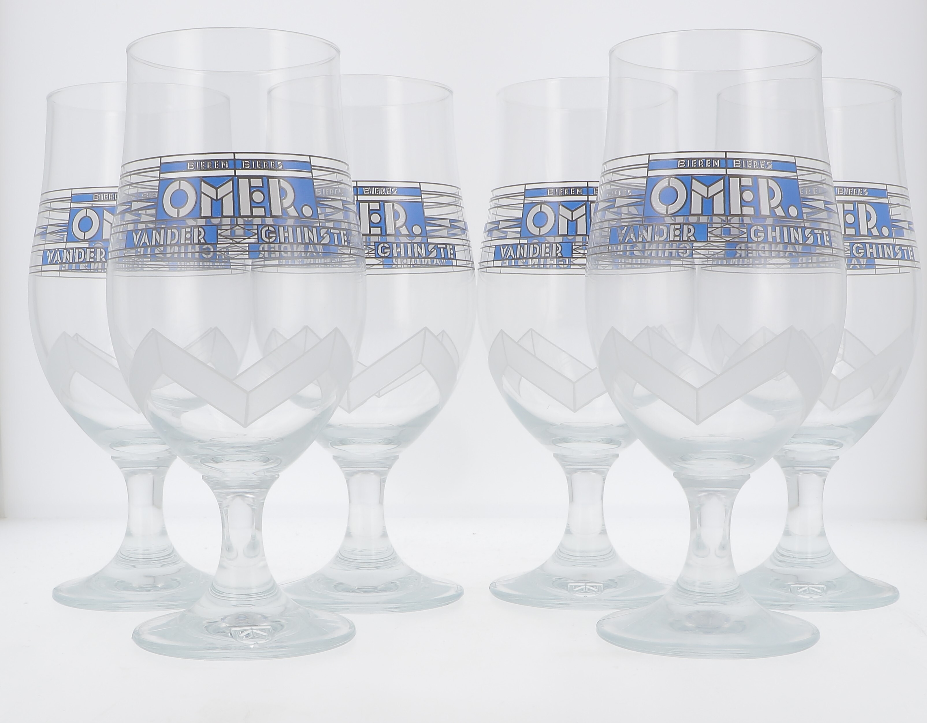 Glass Omer 33cl set of 6 pieces