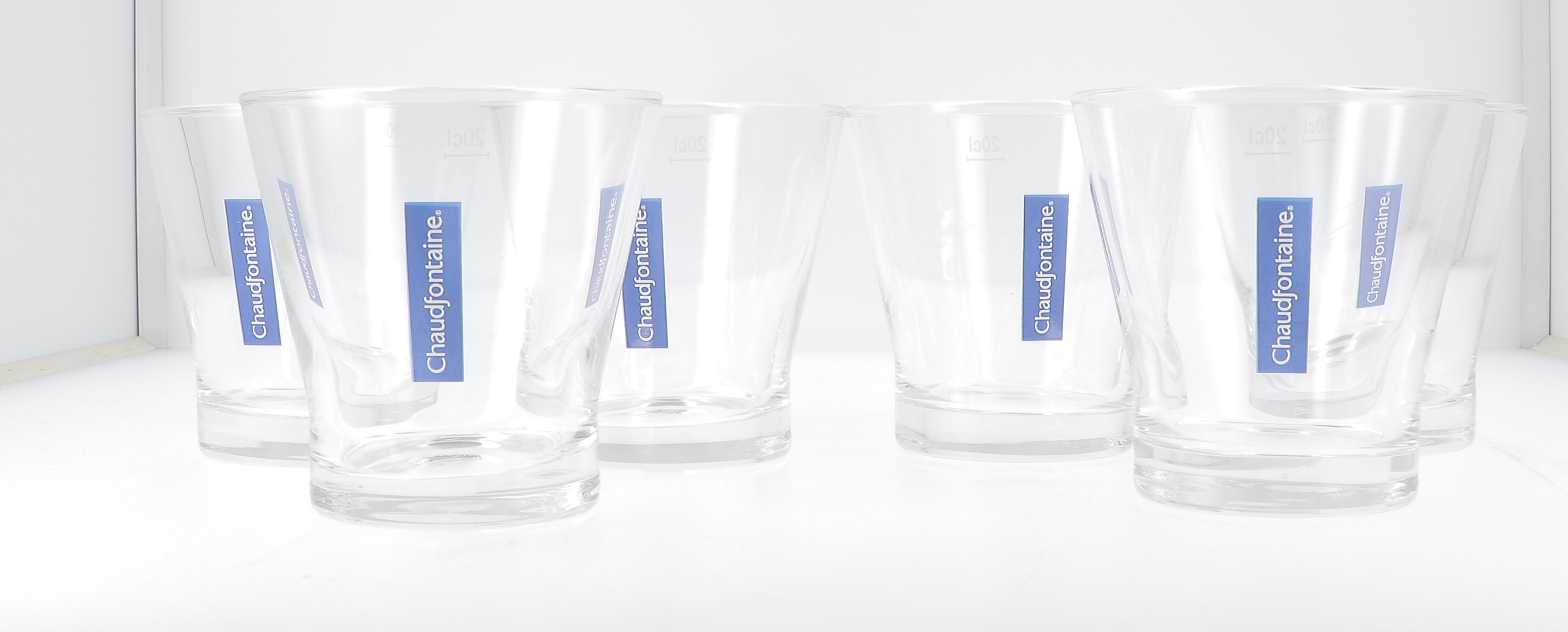 Glass Chaudfontaine 26.5cl set of 6 pieces