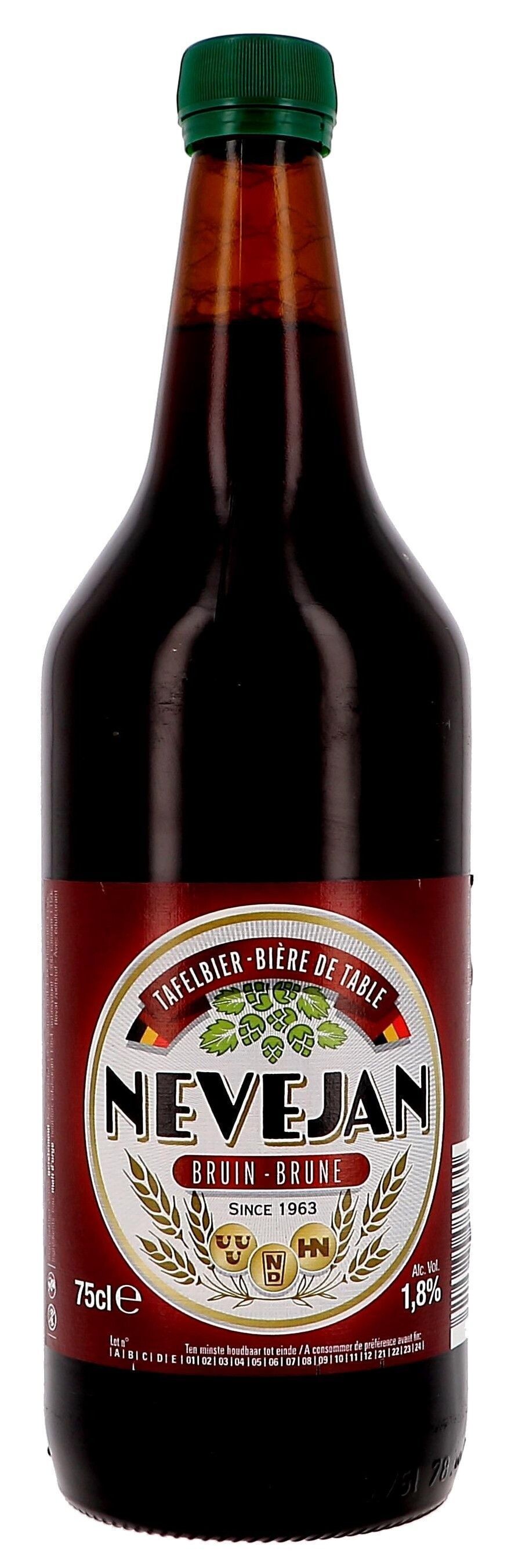 Tafelbier Nevejan bruin 75cl (Bier)