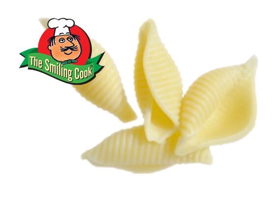 The Smiling Cook Pasta Conchiglie 4x2.5kg Frozen D'Lis Food