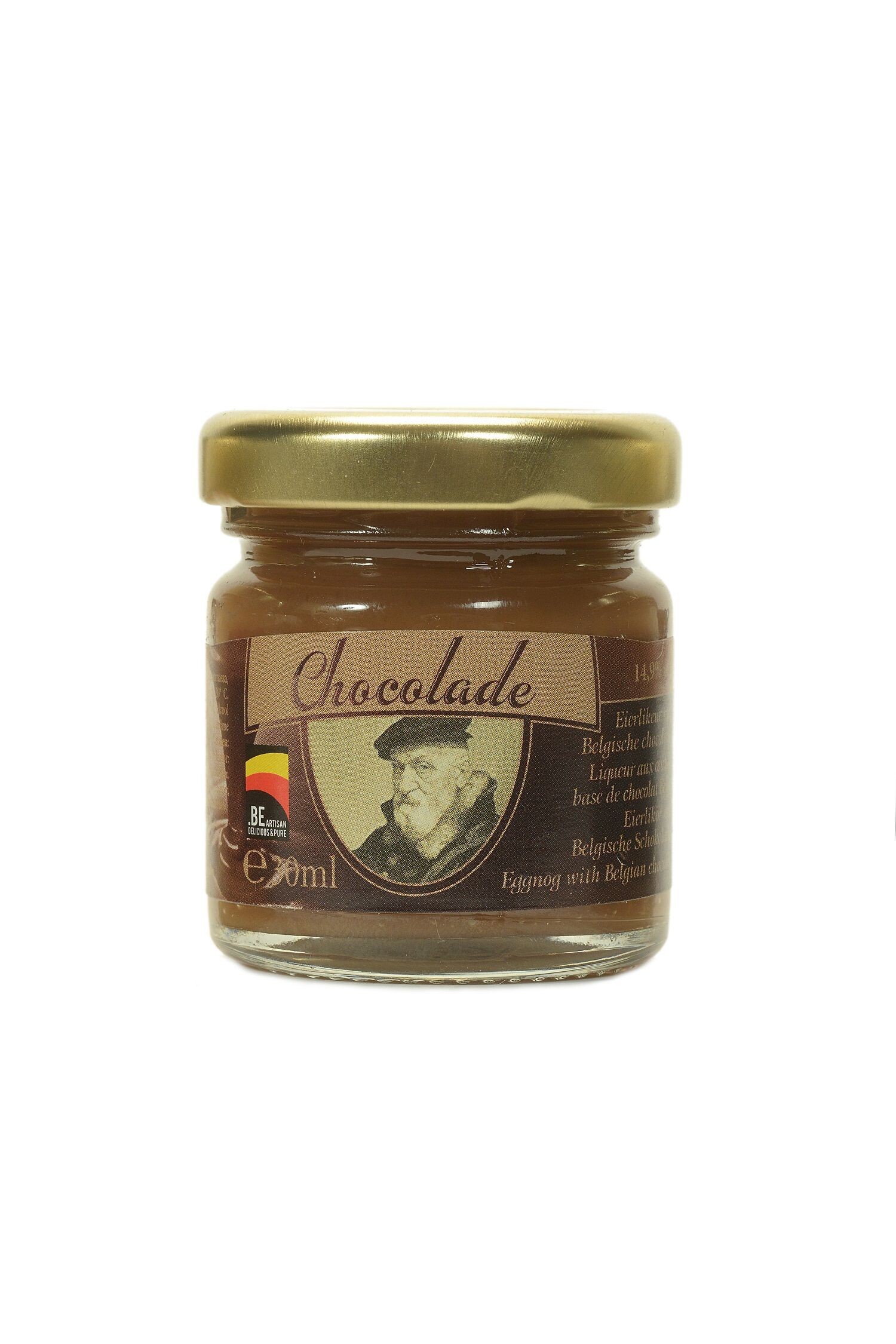 Delicious & Pure Eggnog Liqueur Den Ouden Advokaat Chocolate 30ml 14.9% small jar