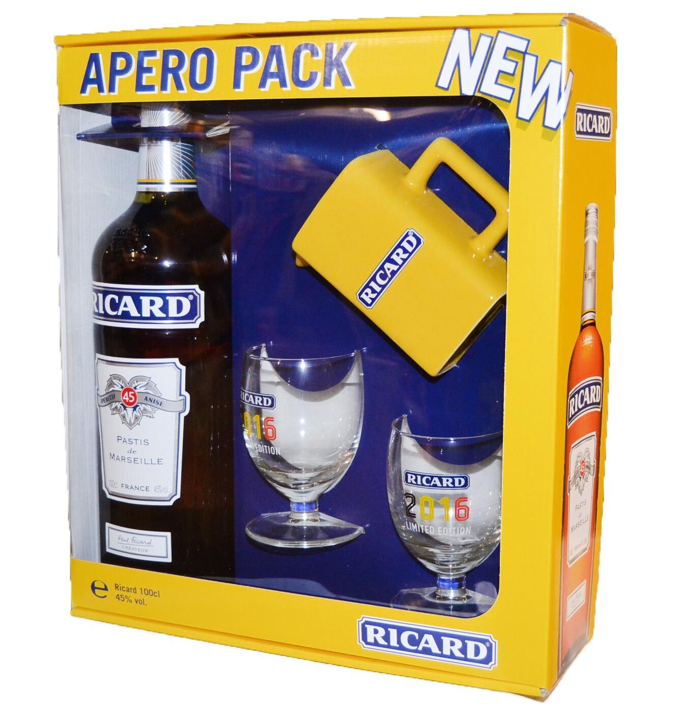 Ricard Apero Gift Set 1L 