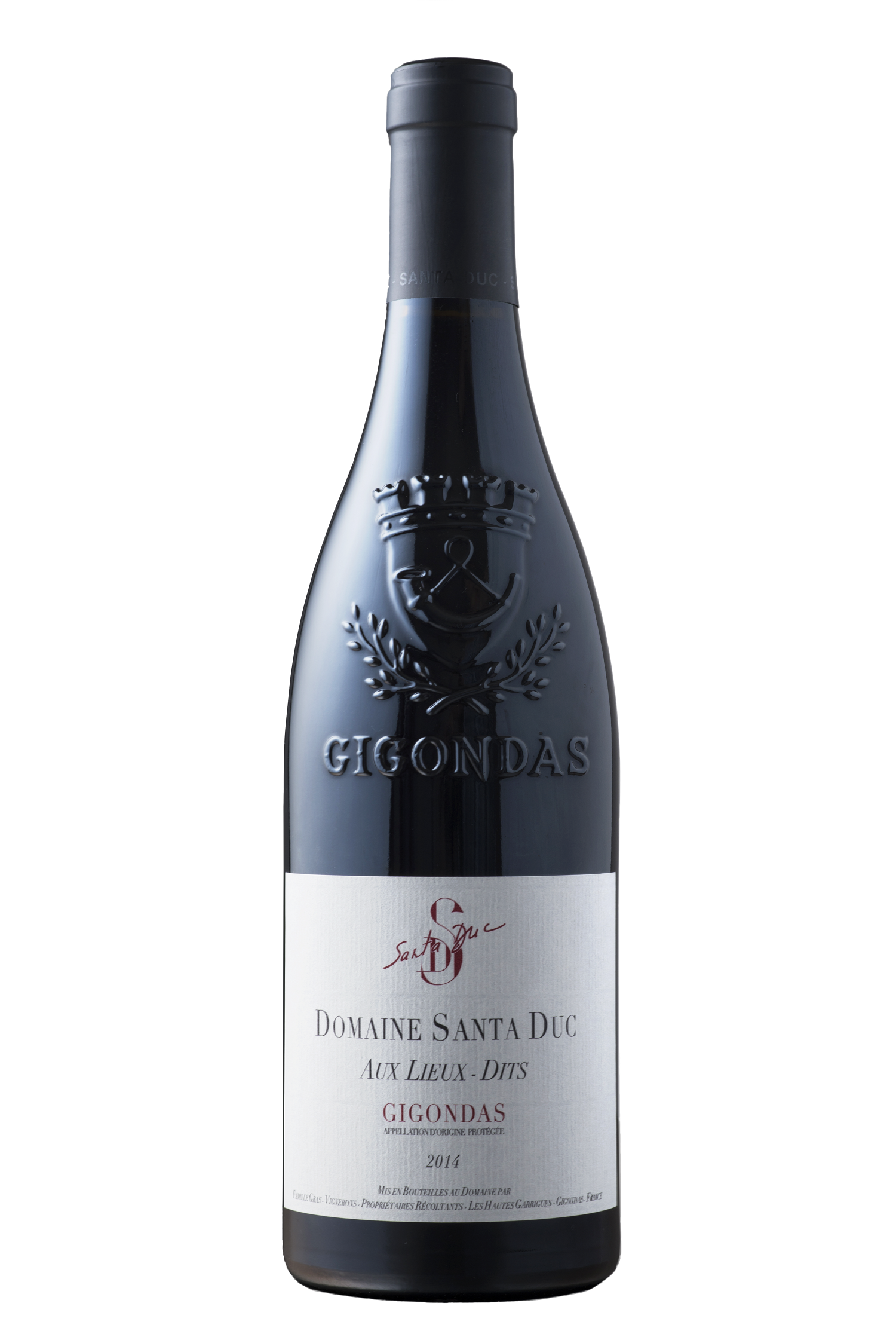 Gigondas Aux Lieux Dits 75cl 2014 Domaine Santa Duc